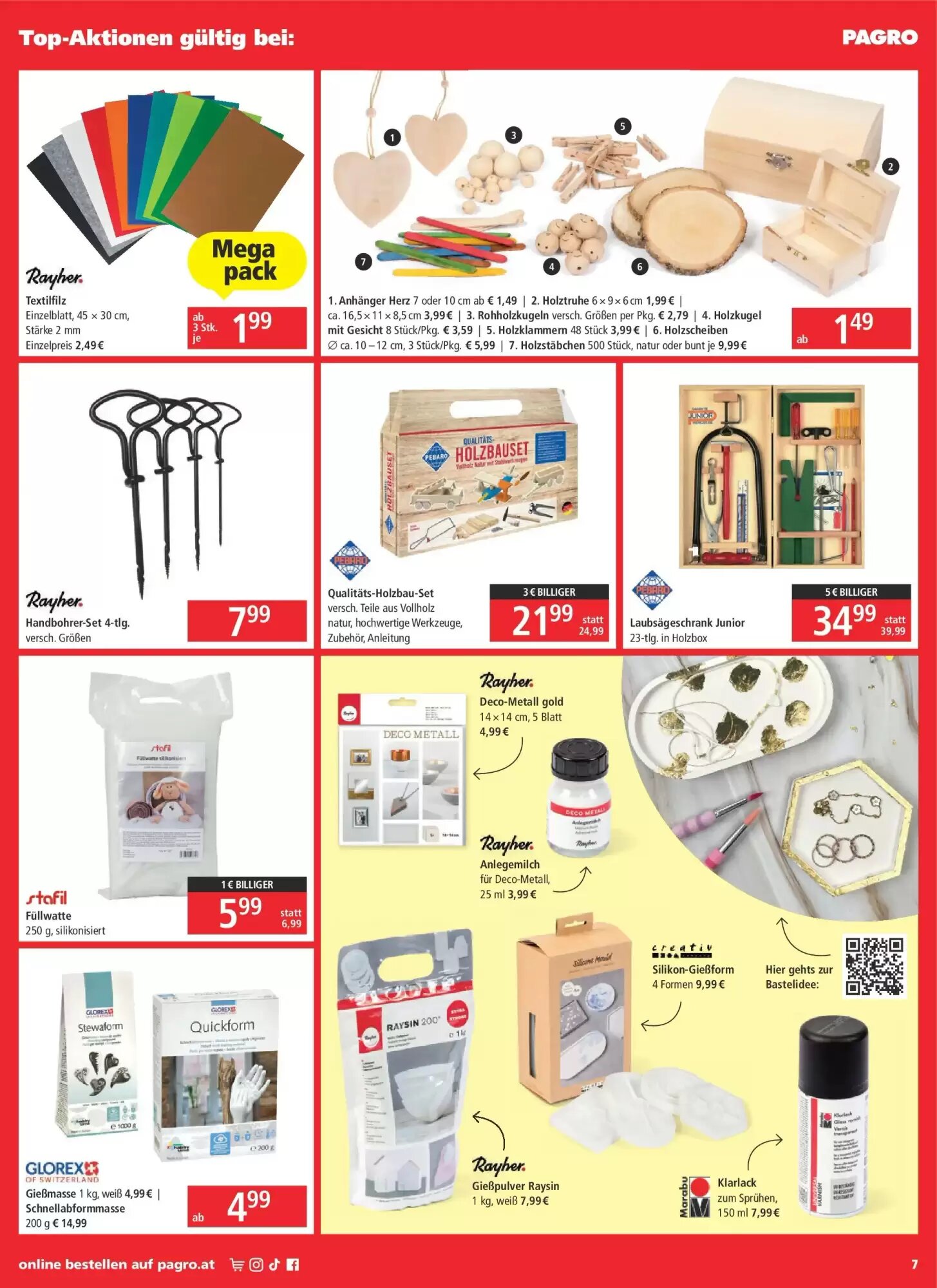 Pagro Diskont Flugblatt (ab 01.10.2026) - Angebote und Prospekt - Seite 7