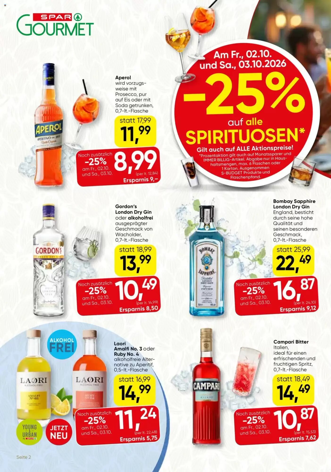 SPAR Gourmet Flugblatt (ab 01.10.2026) - Angebote und Prospekt - Seite 2