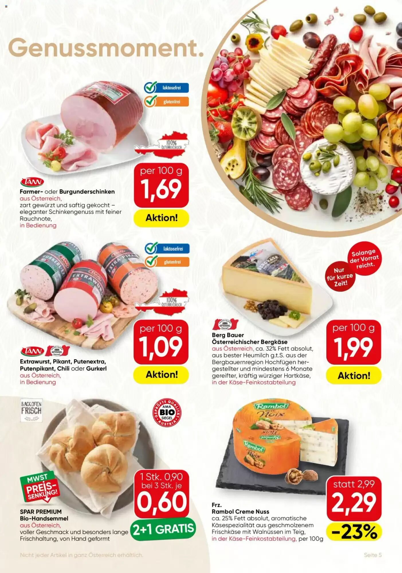 SPAR Gourmet Flugblatt (ab 01.10.2026) - Angebote und Prospekt - Seite 5