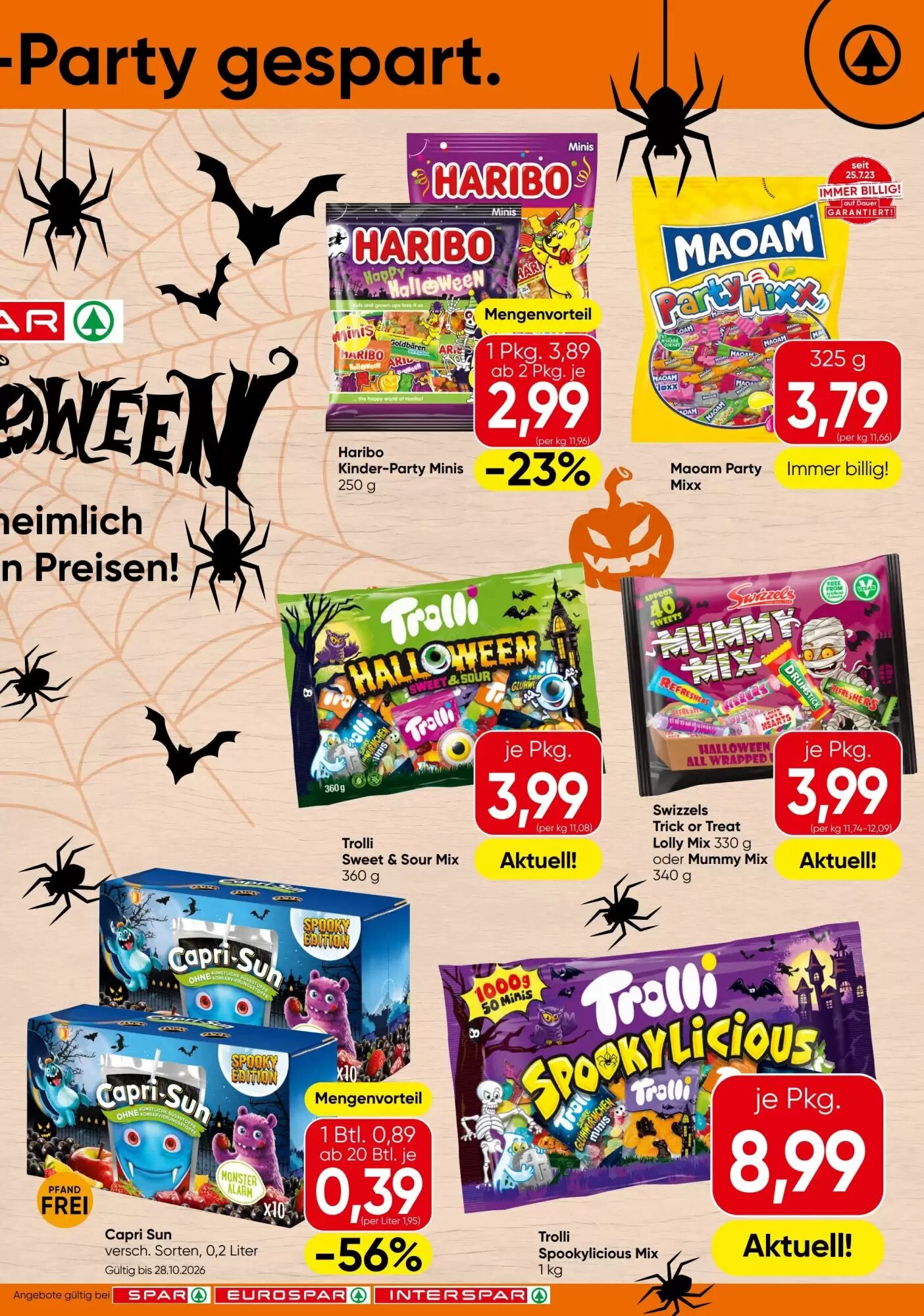Spar Flugblatt (ab 01.10.2026) - Angebote und Prospekt - Seite 3