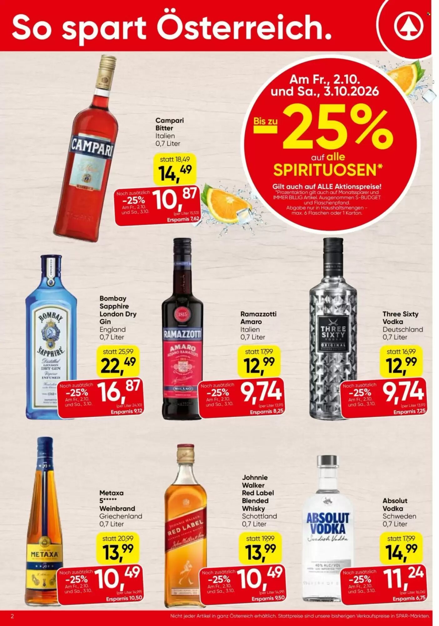 Eurospar Flugblatt (ab 01.10.2026) - Angebote und Prospekt - Seite 2
