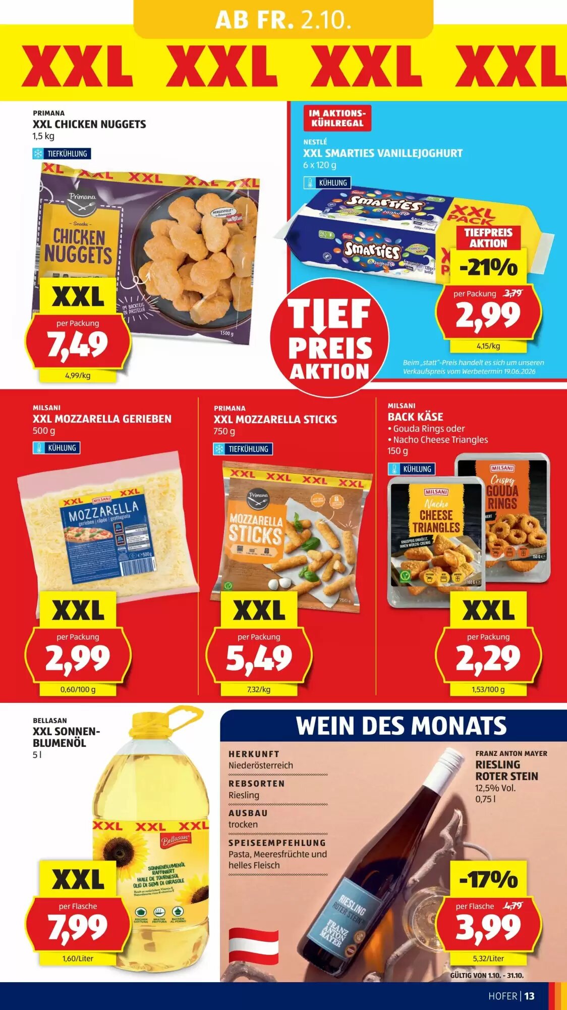 Hofer Flugblatt (ab 02.10.2026) - Angebote und Prospekt - Seite 21