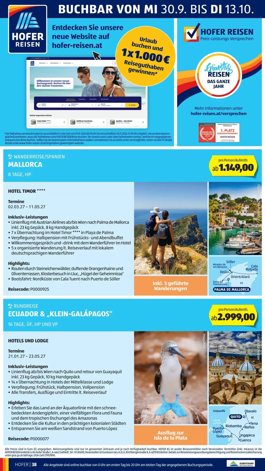 Hofer Flugblatt (ab 02.10.2026) - Angebote und Prospekt - Seite 48