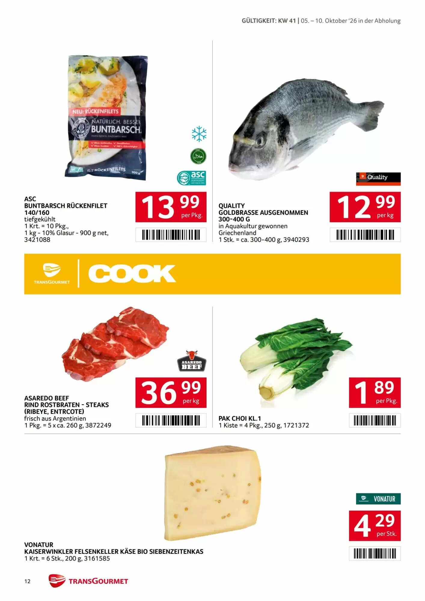 Transgourmet Flugblatt (ab 05.10.2026) - Angebote und Prospekt - Seite 12