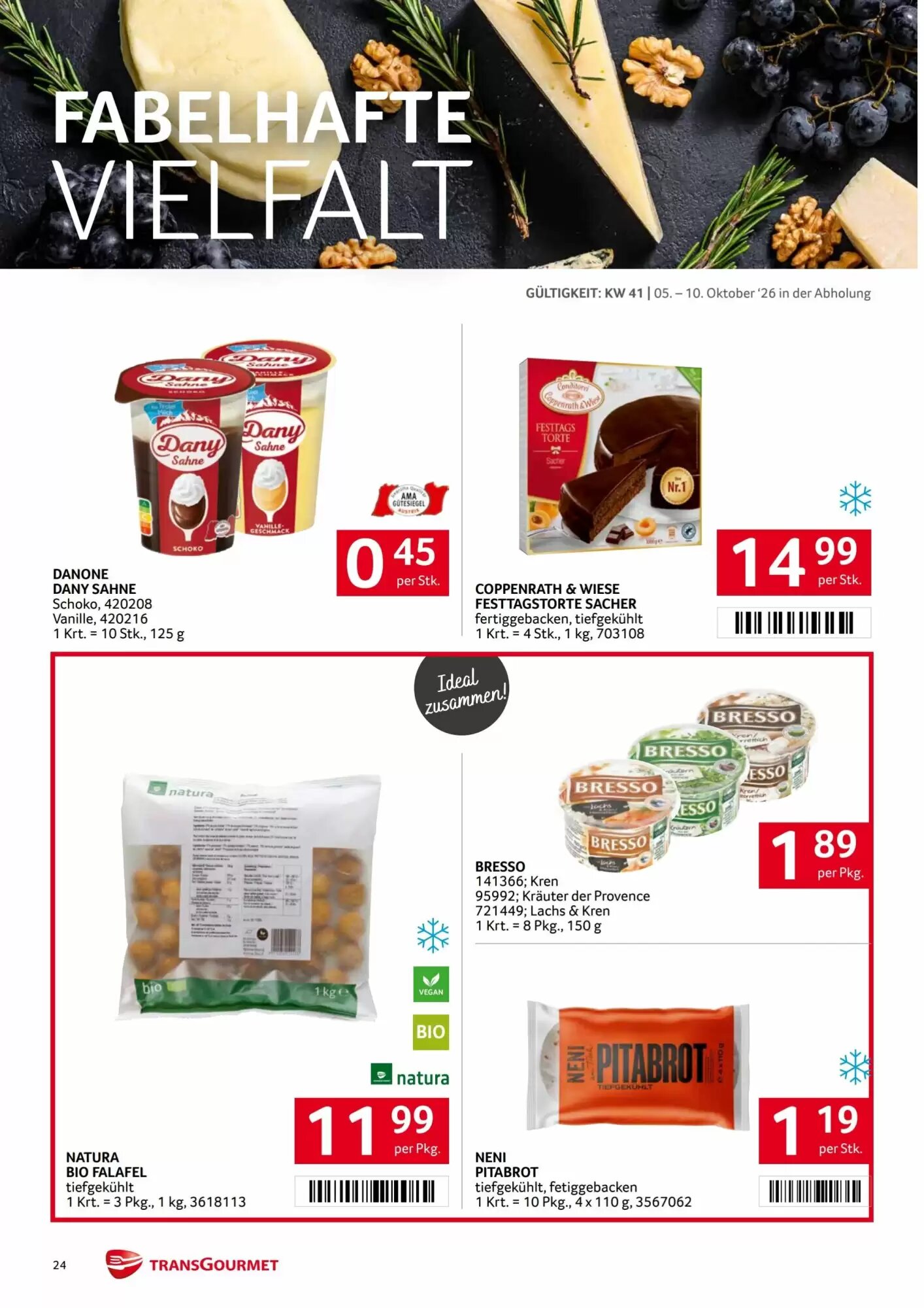 Transgourmet Flugblatt (ab 05.10.2026) - Angebote und Prospekt - Seite 24