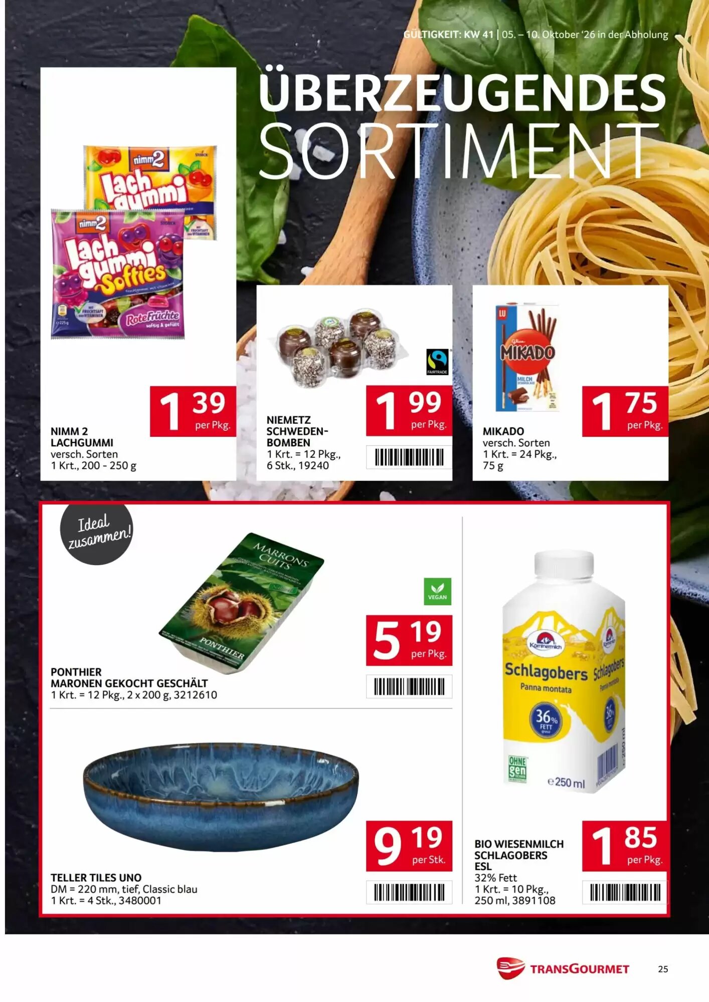 Transgourmet Flugblatt (ab 05.10.2026) - Angebote und Prospekt - Seite 25