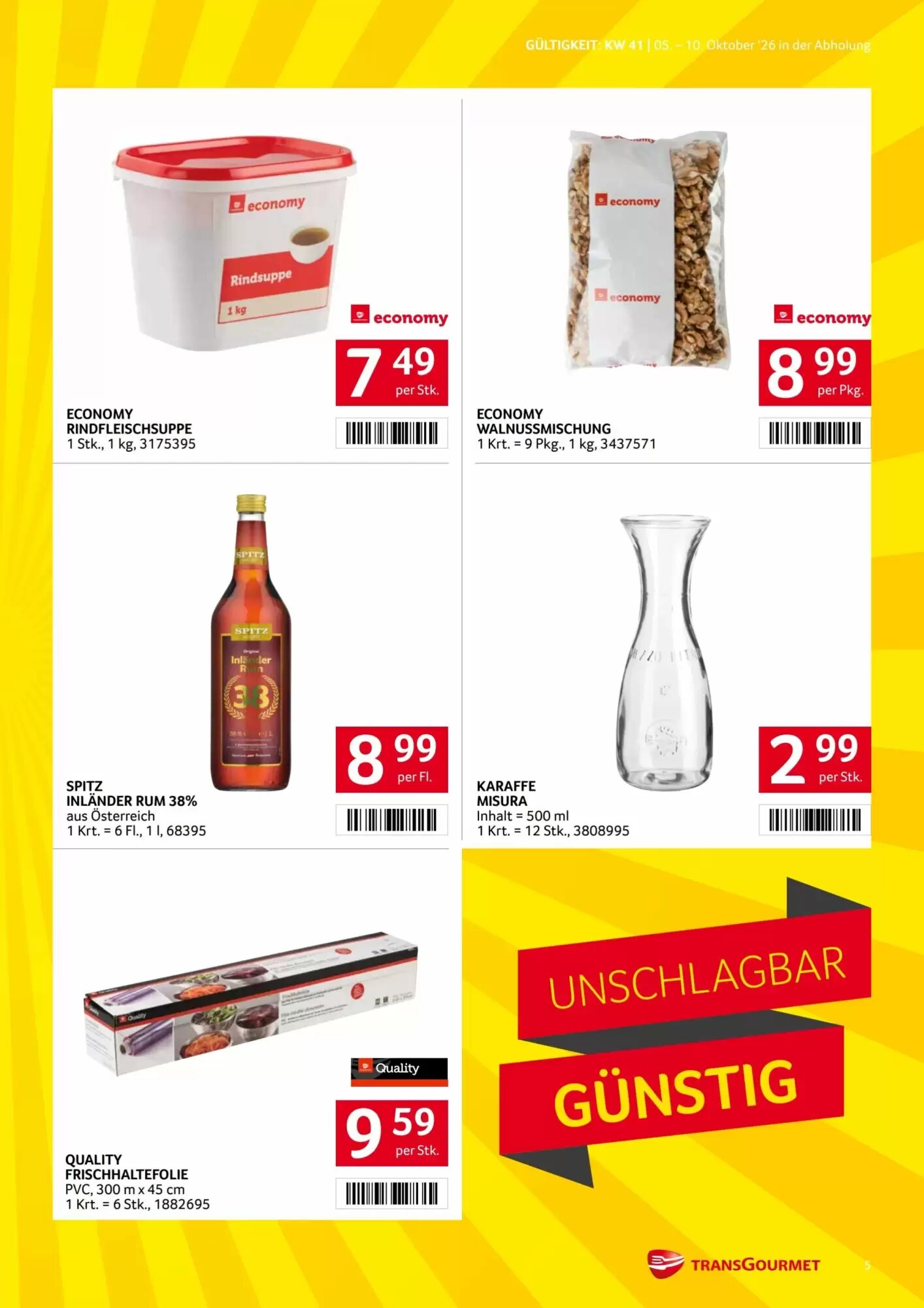 Transgourmet Flugblatt (ab 05.10.2026) - Angebote und Prospekt - Seite 5