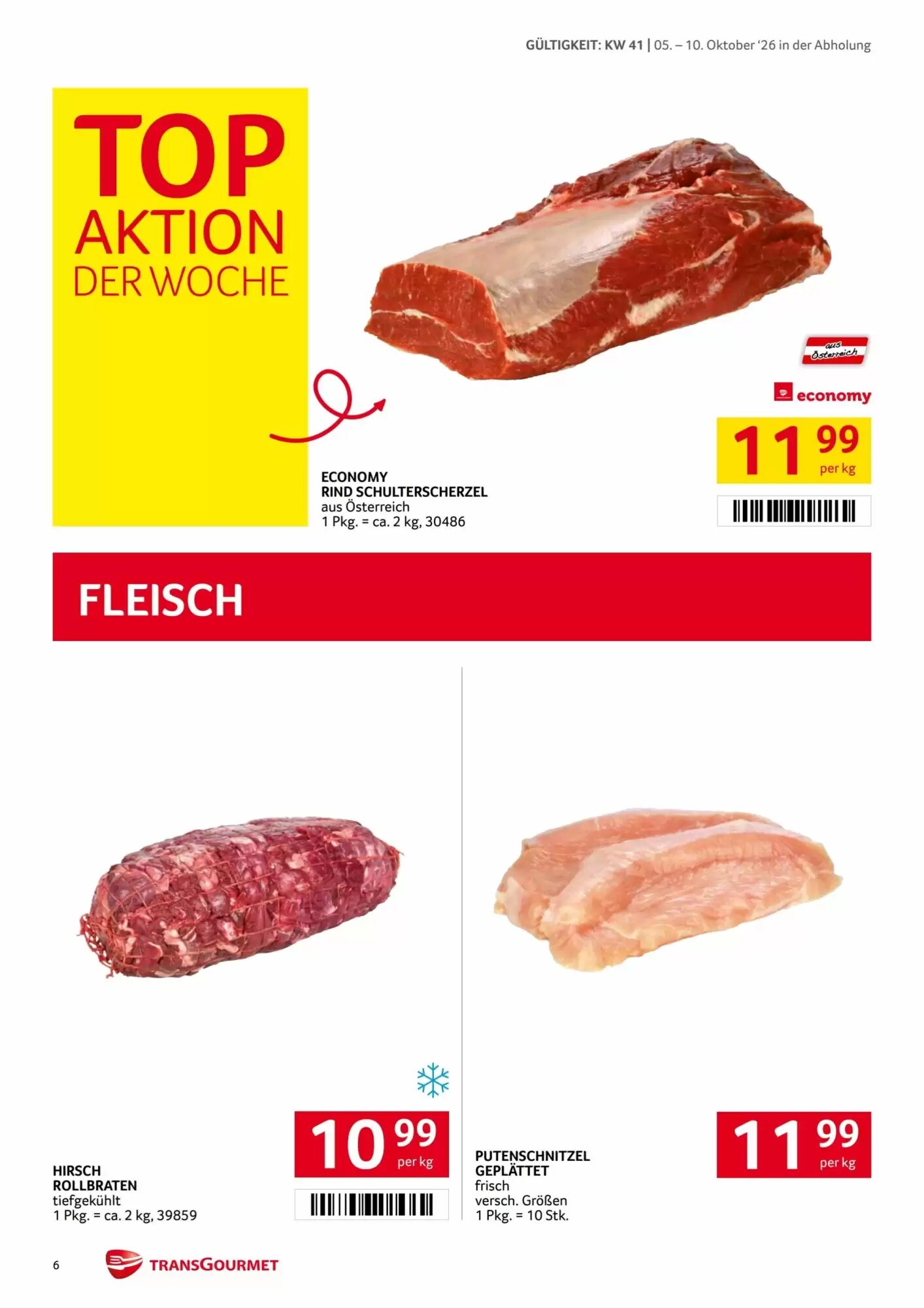 Transgourmet Flugblatt (ab 05.10.2026) - Angebote und Prospekt - Seite 6