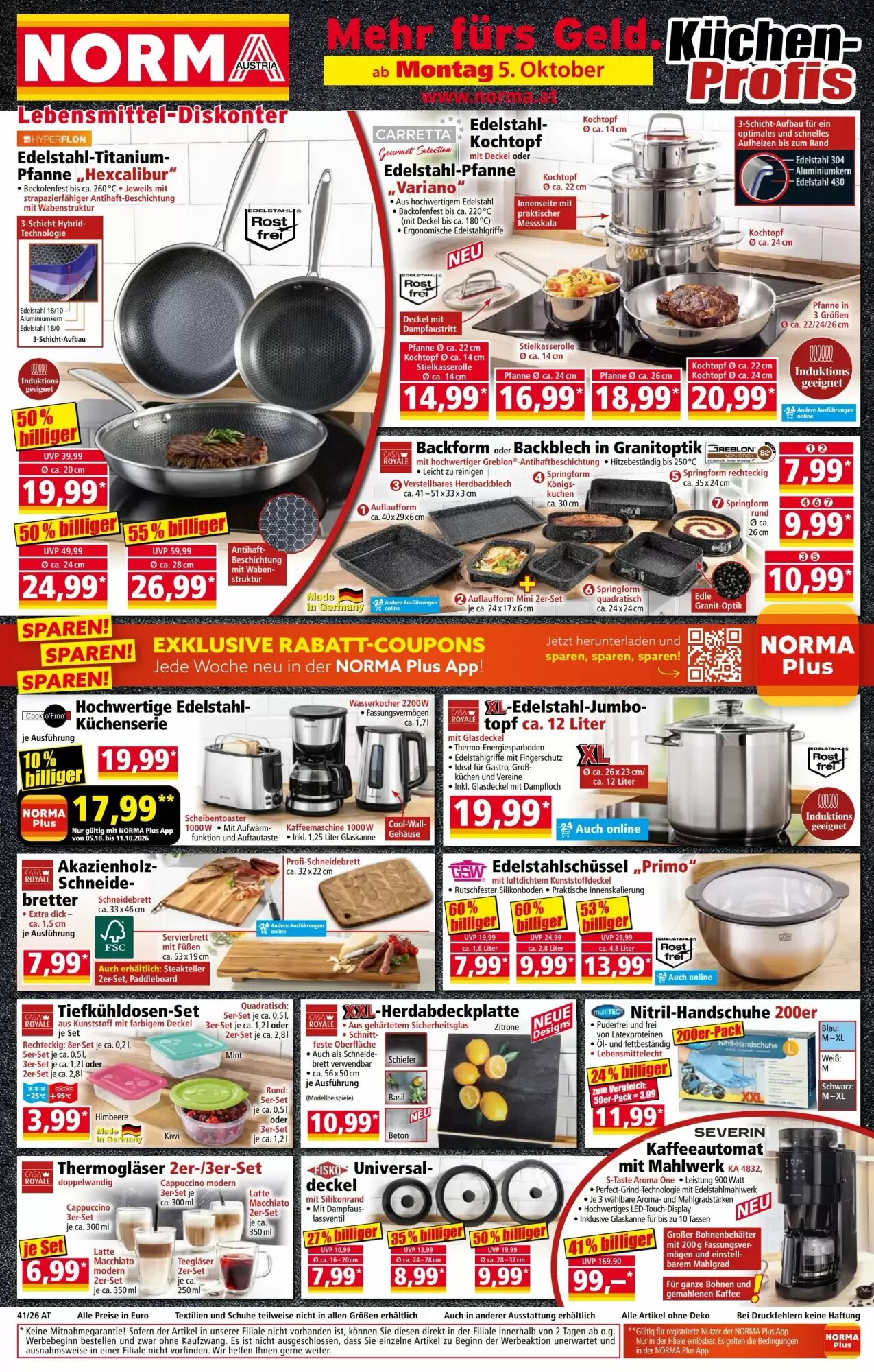 Norma Flugblatt (ab 05.10.2026) - Angebote und Prospekt - Seite 1