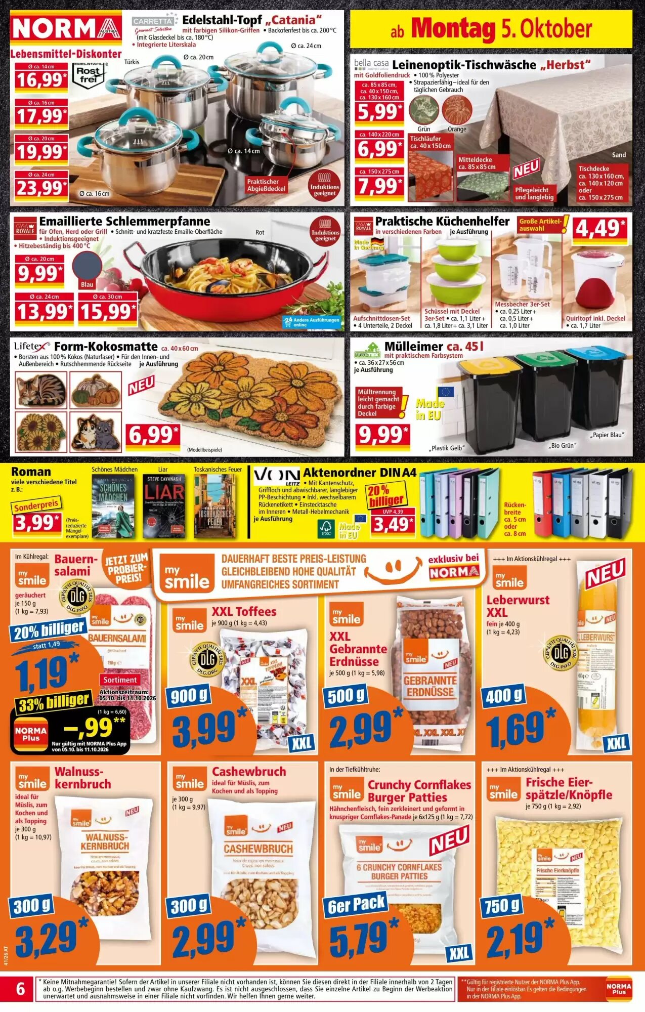 Norma Flugblatt (ab 05.10.2026) - Angebote und Prospekt - Seite 6