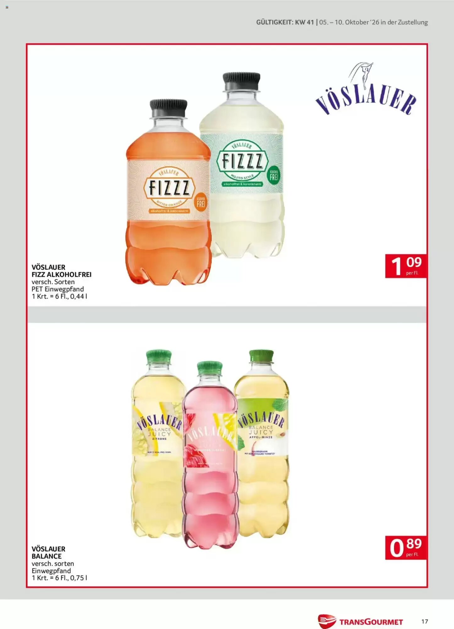 Transgourmet Flugblatt (ab 05.10.2026) - Angebote und Prospekt - Seite 17