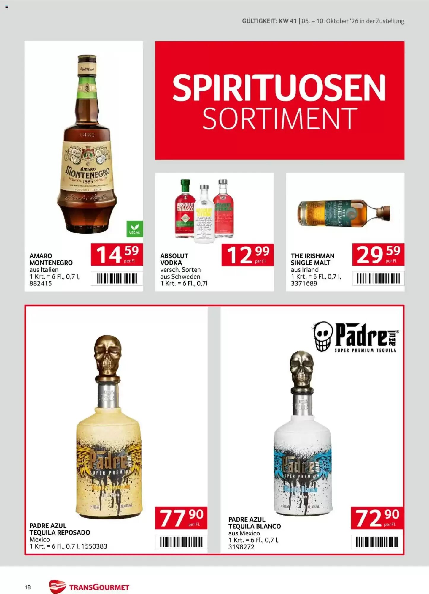 Transgourmet Flugblatt (ab 05.10.2026) - Angebote und Prospekt - Seite 18