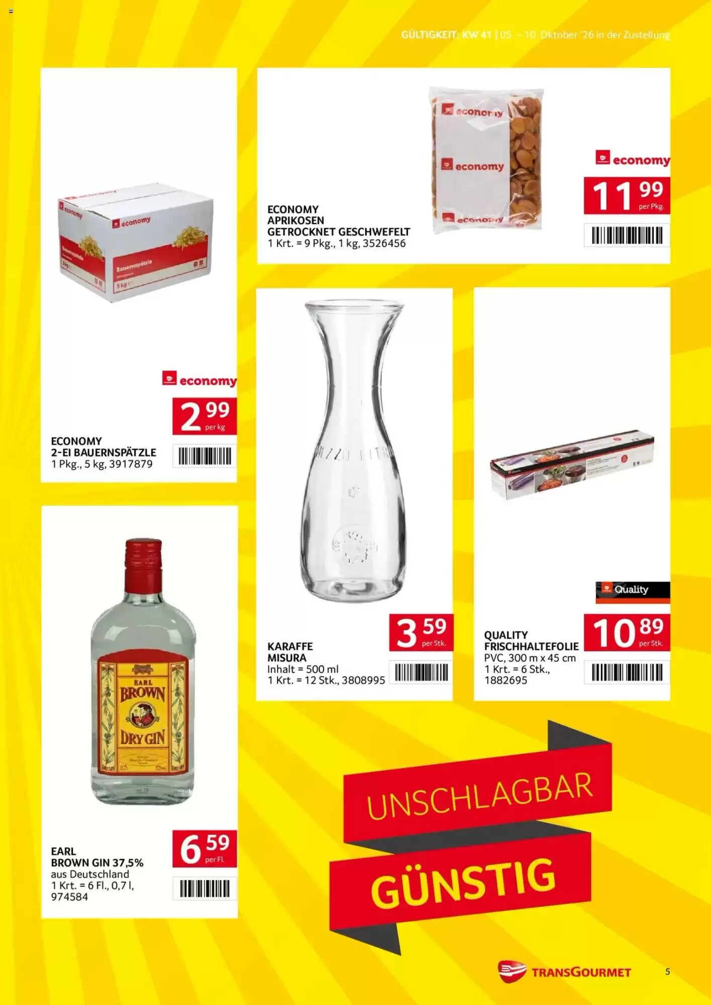 Transgourmet Flugblatt (ab 05.10.2026) - Angebote und Prospekt - Seite 5