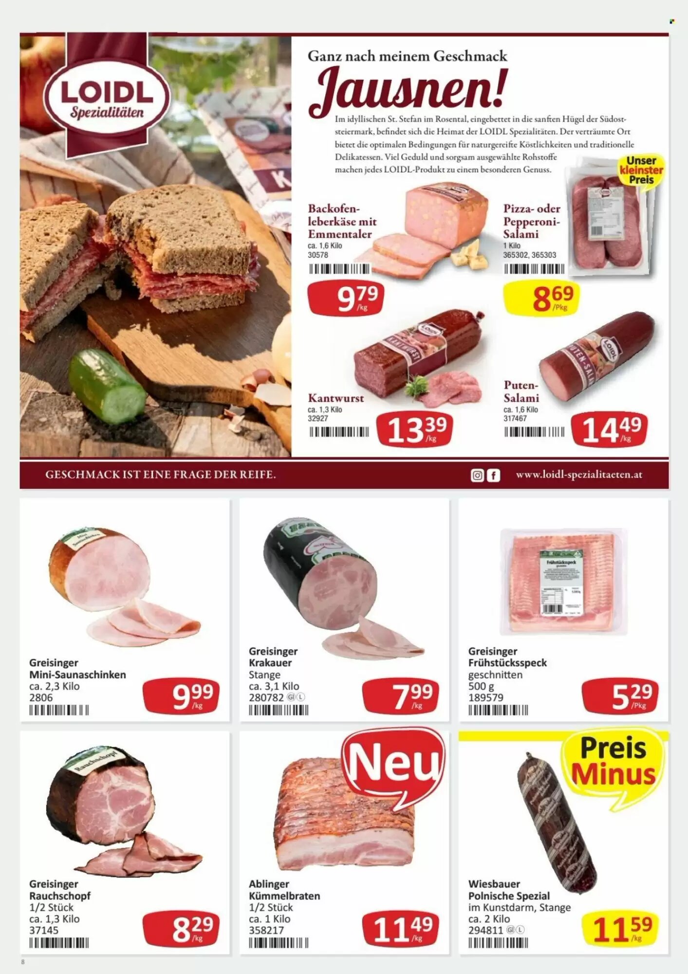 Kastner Flugblatt (ab 05.10.2026) - Angebote und Prospekt - Seite 8