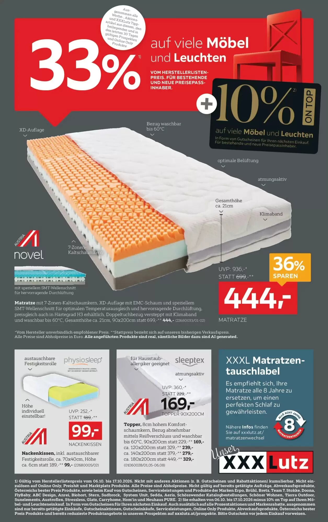 XXXLutz Flugblatt (ab 05.10.2026) - Angebote und Prospekt - Seite 1