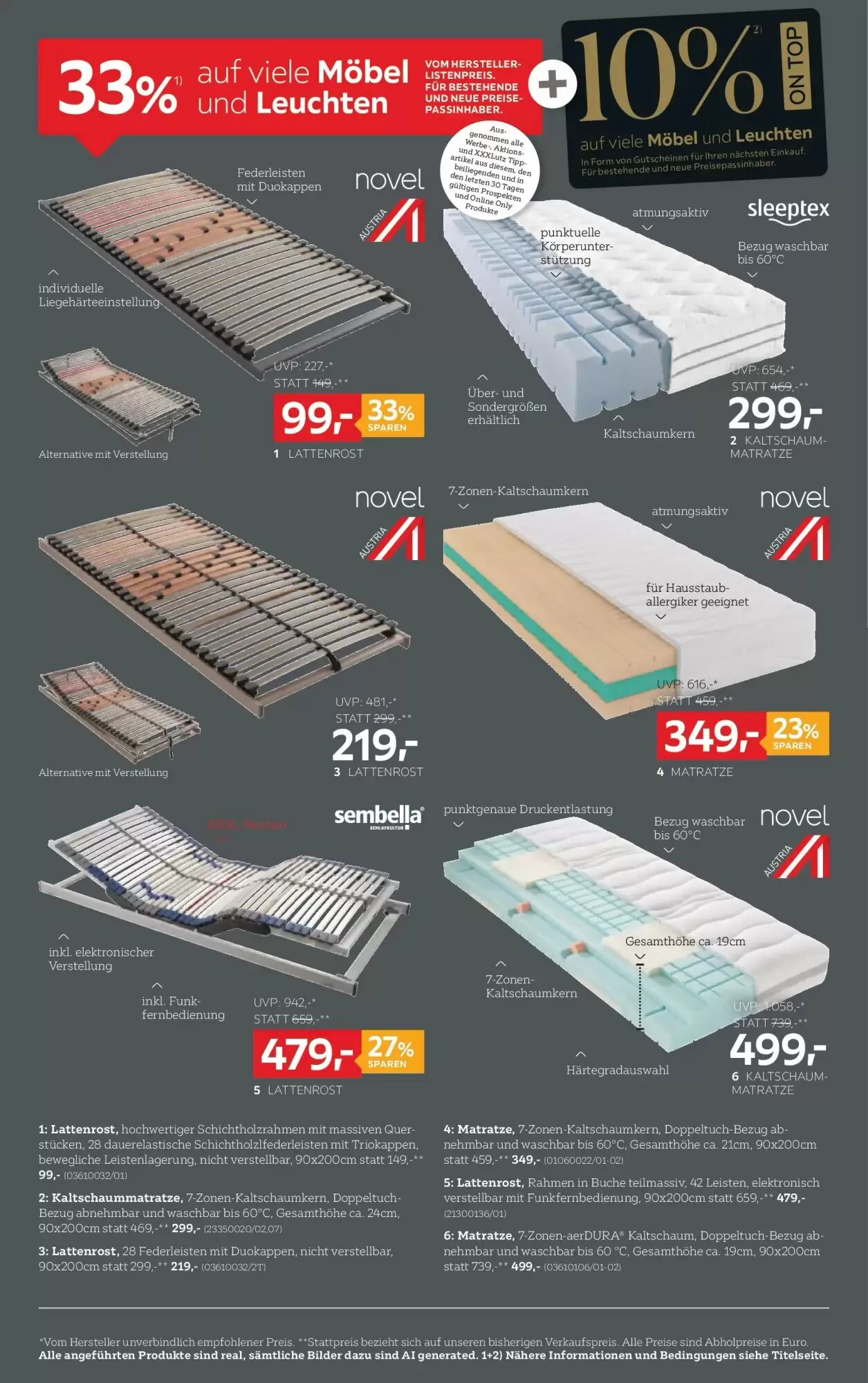 XXXLutz Flugblatt (ab 05.10.2026) - Angebote und Prospekt - Seite 2