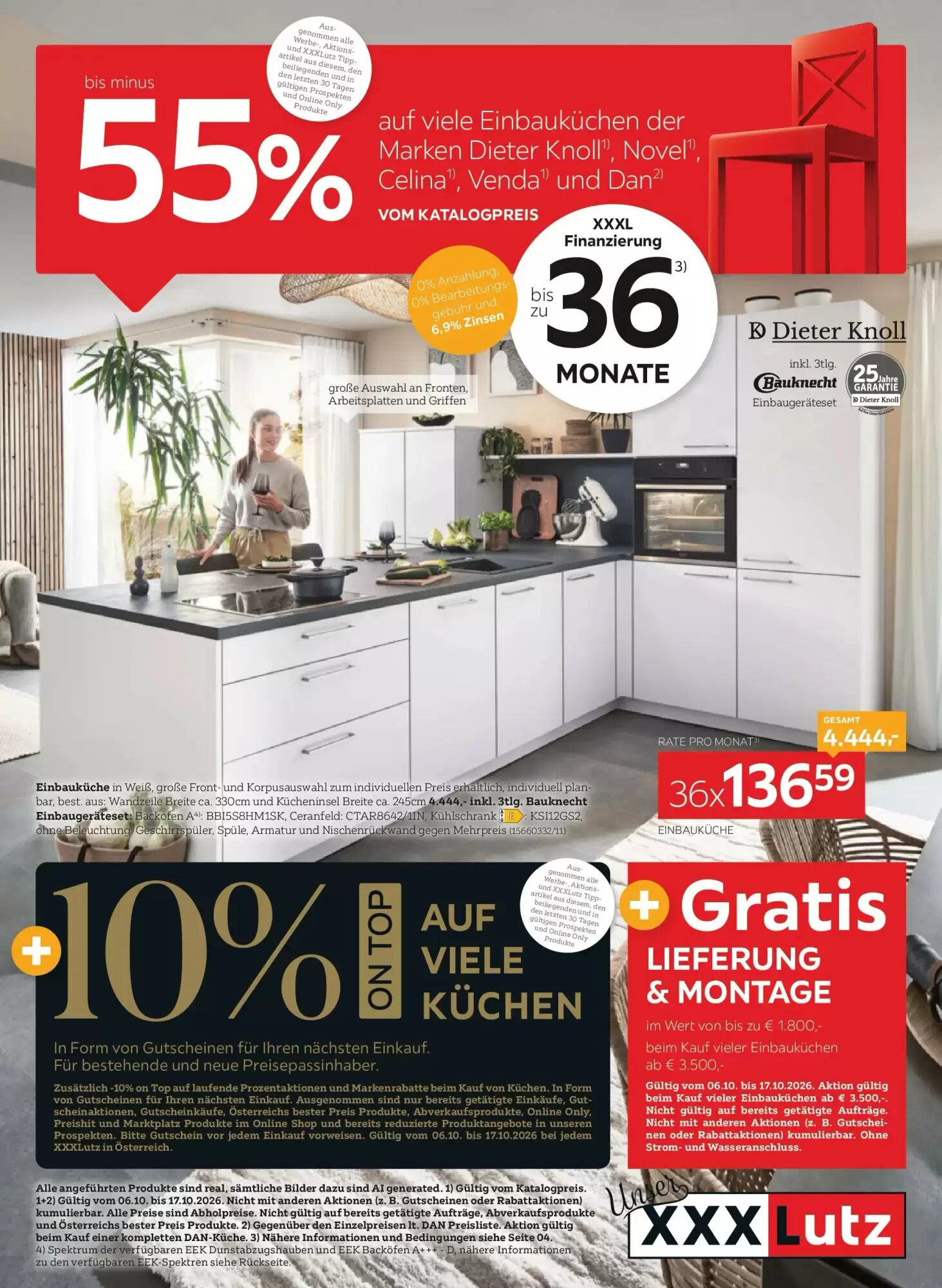 XXXLutz Flugblatt (ab 05.10.2026) - Angebote und Prospekt - Seite 1
