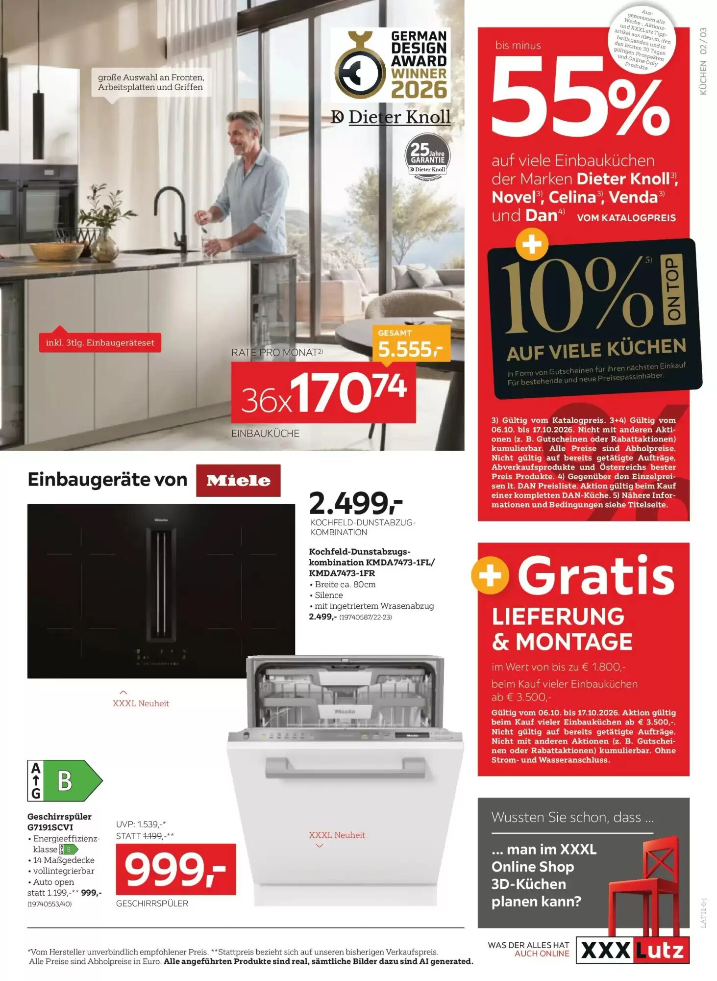 XXXLutz Flugblatt (ab 05.10.2026) - Angebote und Prospekt - Seite 3