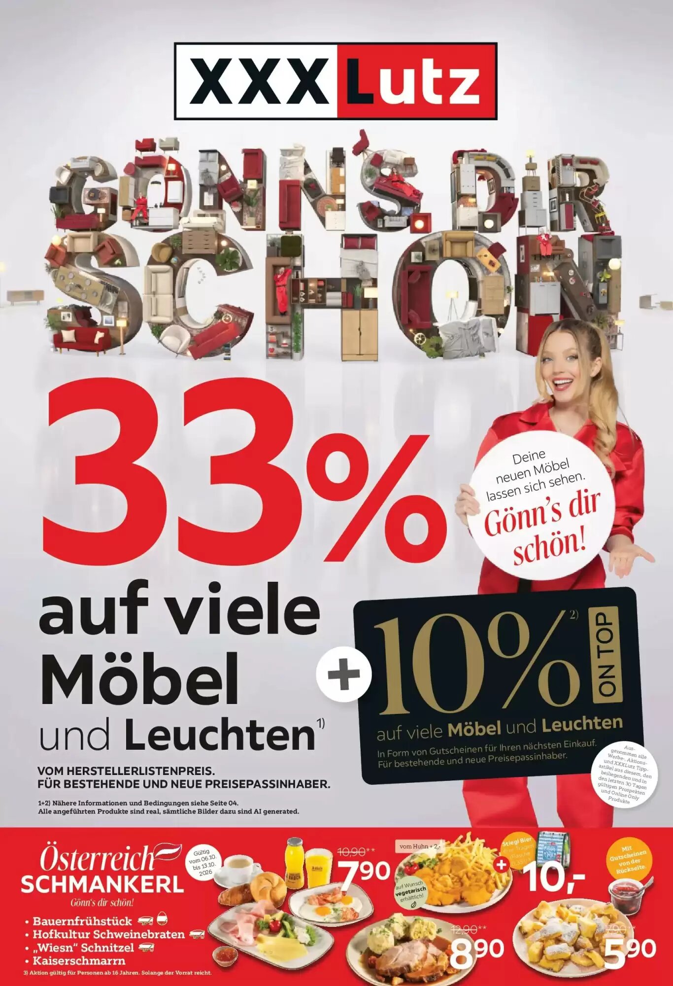 XXXLutz Flugblatt (ab 05.10.2026) - Angebote und Prospekt - Seite 1