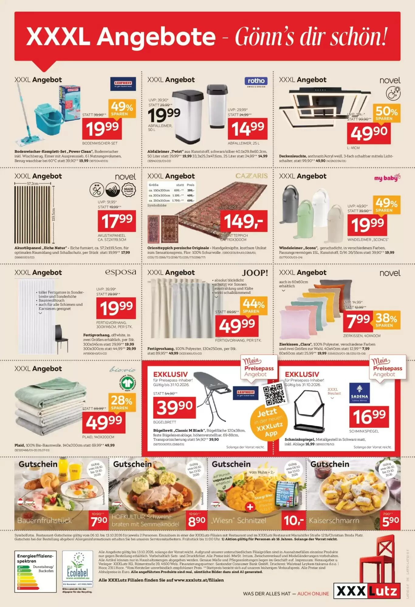 XXXLutz Flugblatt (ab 05.10.2026) - Angebote und Prospekt - Seite 8