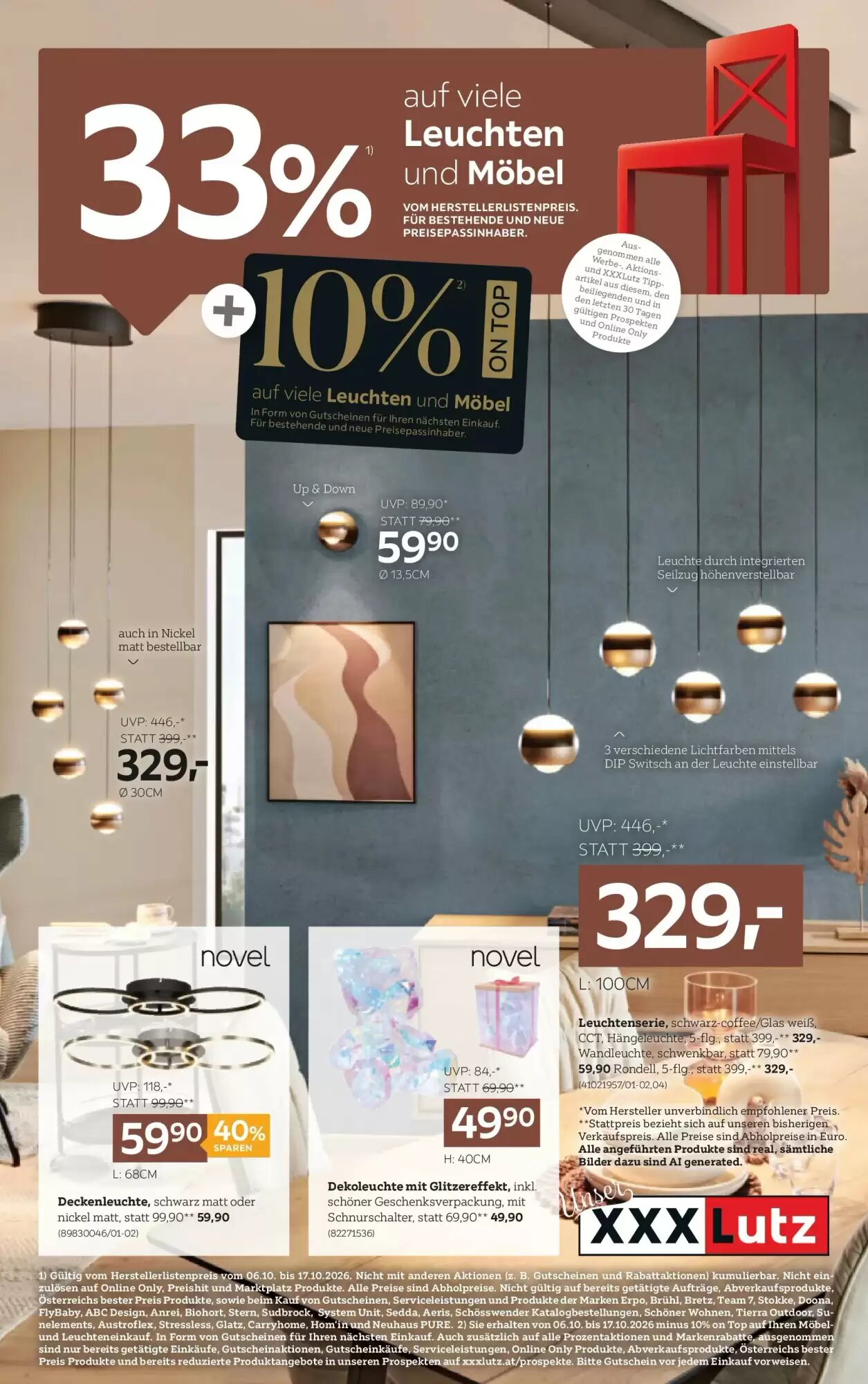 XXXLutz Flugblatt (ab 05.10.2026) - Angebote und Prospekt - Seite 1