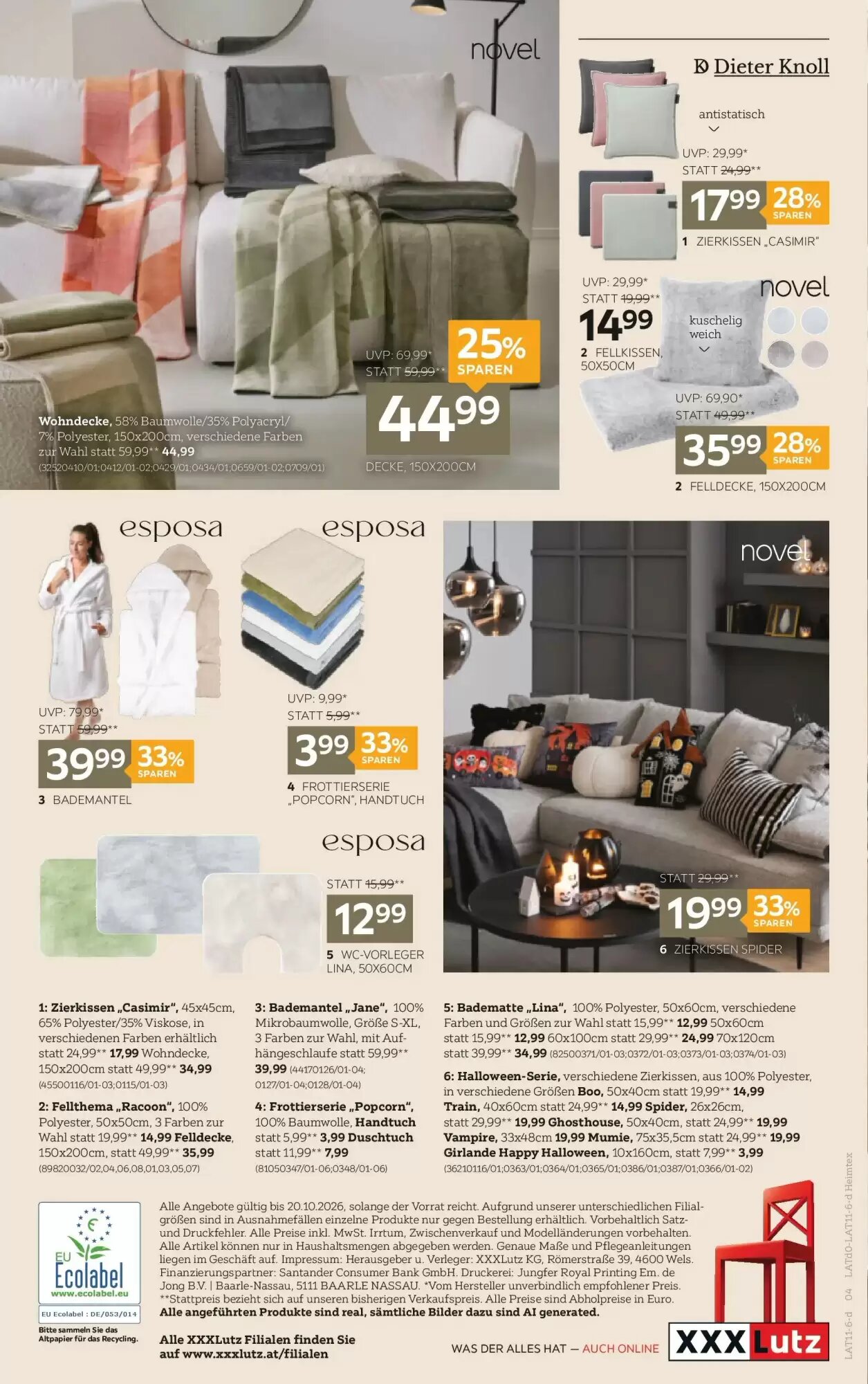 XXXLutz Flugblatt (ab 06.10.2026) - Angebote und Prospekt - Seite 4