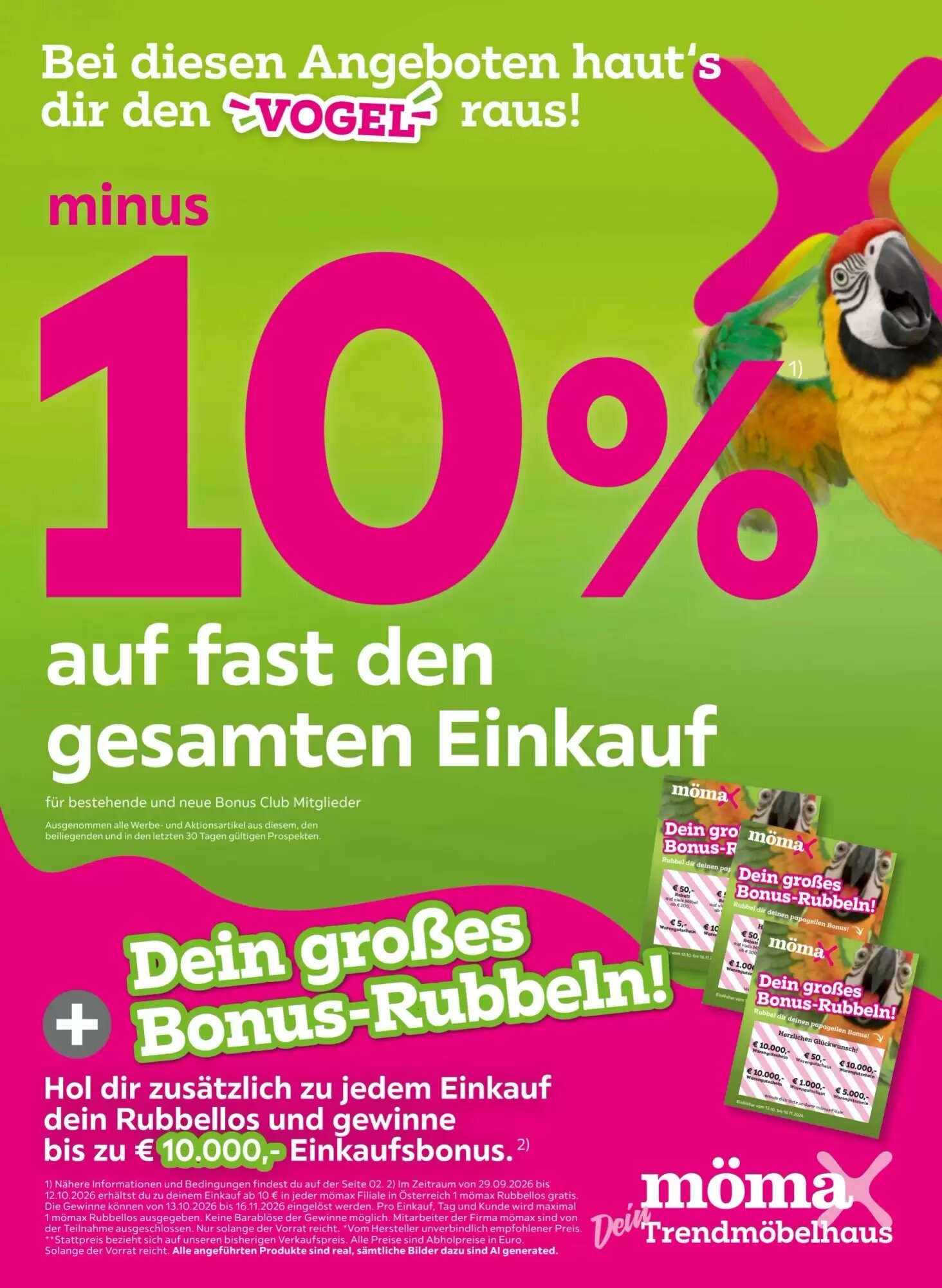 Mömax Flugblatt (ab 06.10.2026) - Angebote und Prospekt - Seite 1