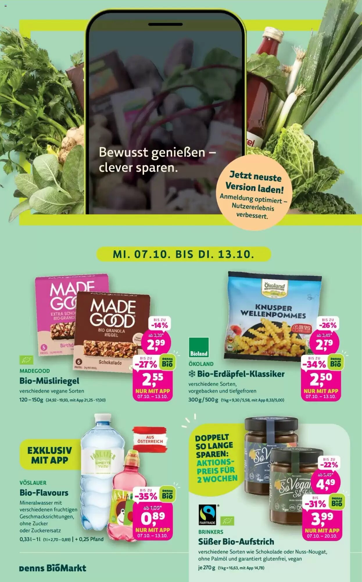 Denn's Biomarkt Flugblatt (ab 07.10.2026) - Angebote und Prospekt - Seite 2
