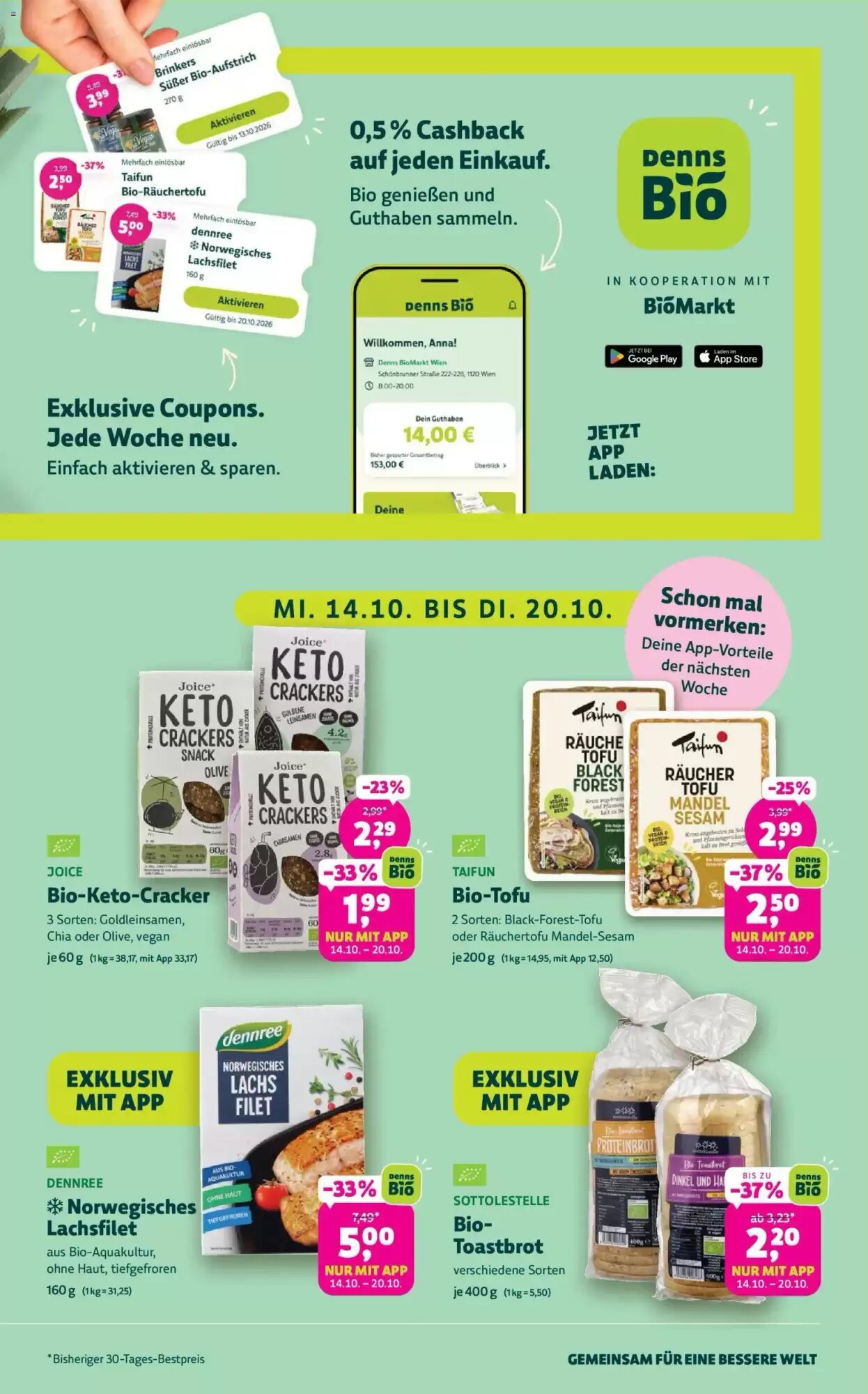 Denn's Biomarkt Flugblatt (ab 07.10.2026) - Angebote und Prospekt - Seite 3