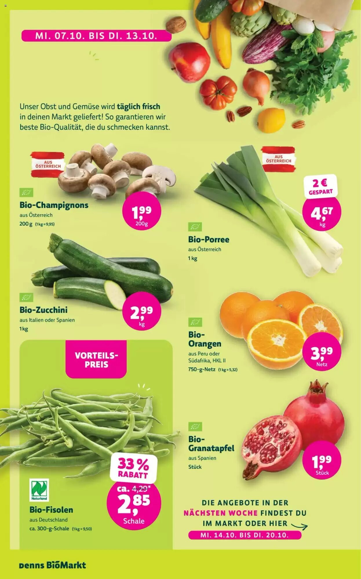 Denn's Biomarkt Flugblatt (ab 07.10.2026) - Angebote und Prospekt - Seite 6