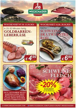 Wegschaider Flugblatt (ab 07.10.2026) - Angebote und Prospekt