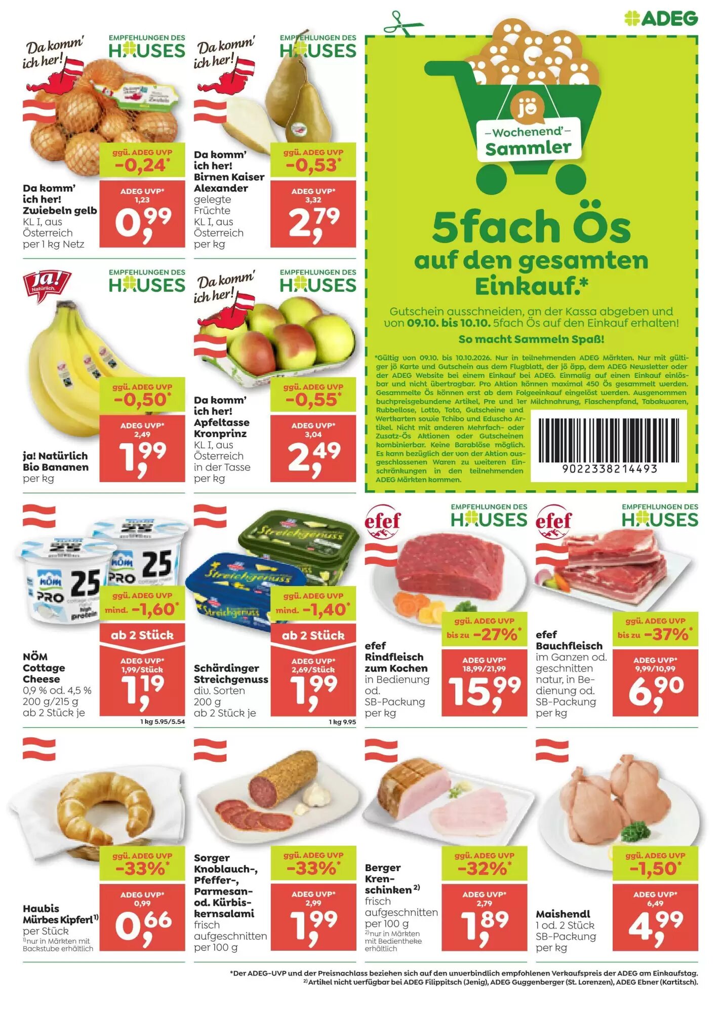 ADEG Flugblatt (ab 08.10.2026) - Angebote und Prospekt - Seite 3