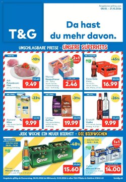 T&G Flugblatt (ab 08.10.2026) - Angebote und Prospekt