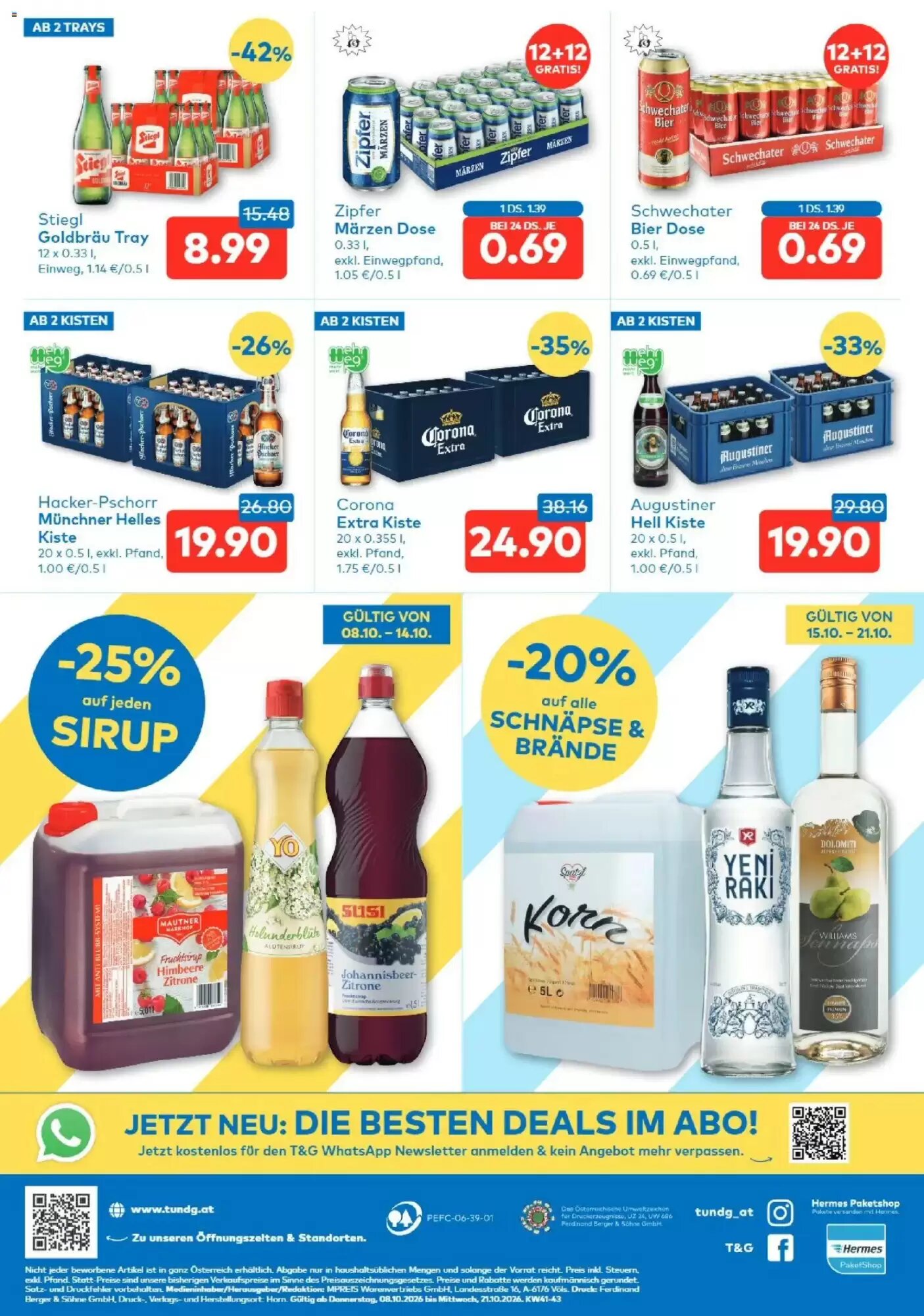 T&G Flugblatt (ab 08.10.2026) - Angebote und Prospekt - Seite 8