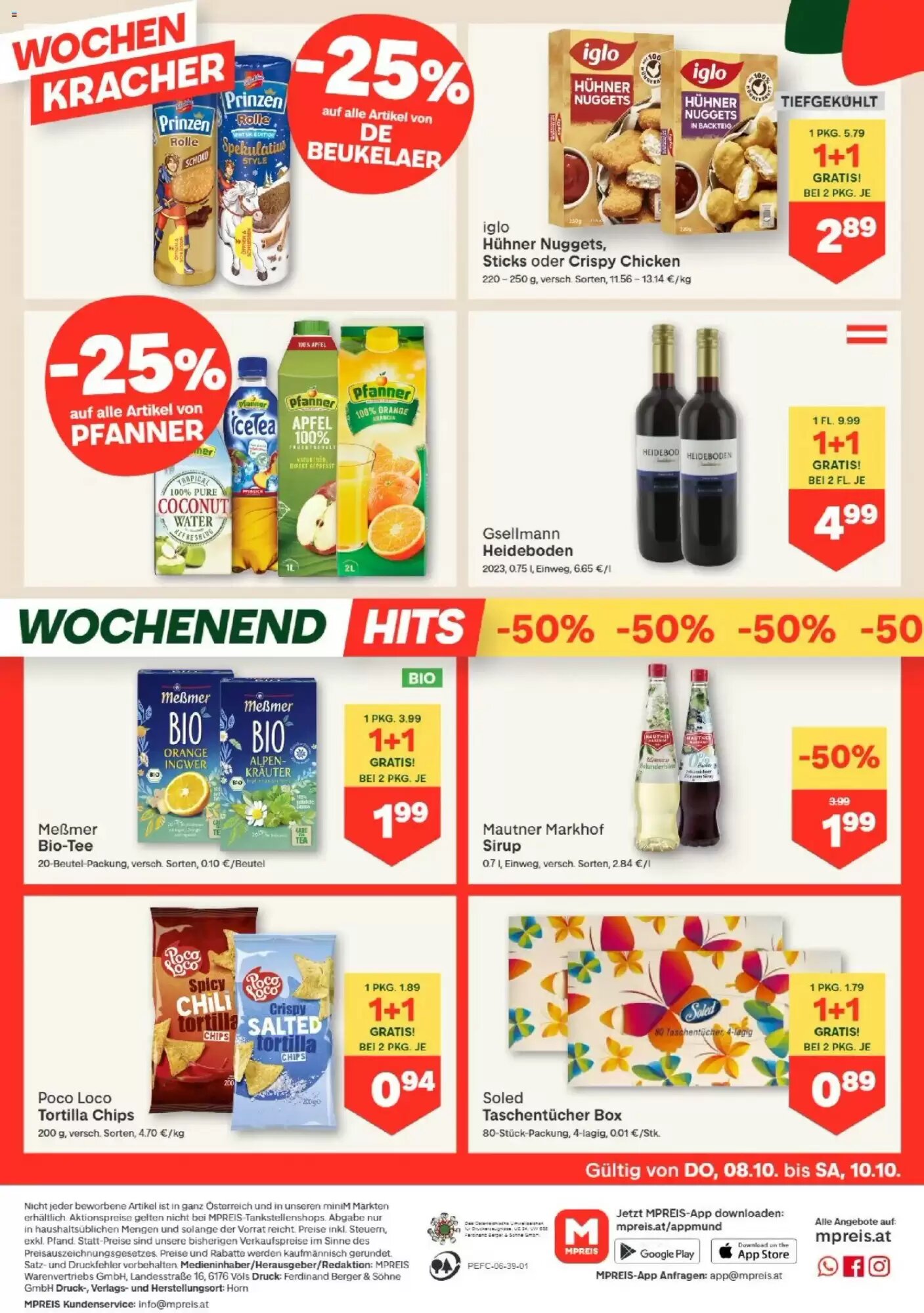 MPreis Flugblatt (ab 08.10.2026) - Angebote und Prospekt - Seite 12