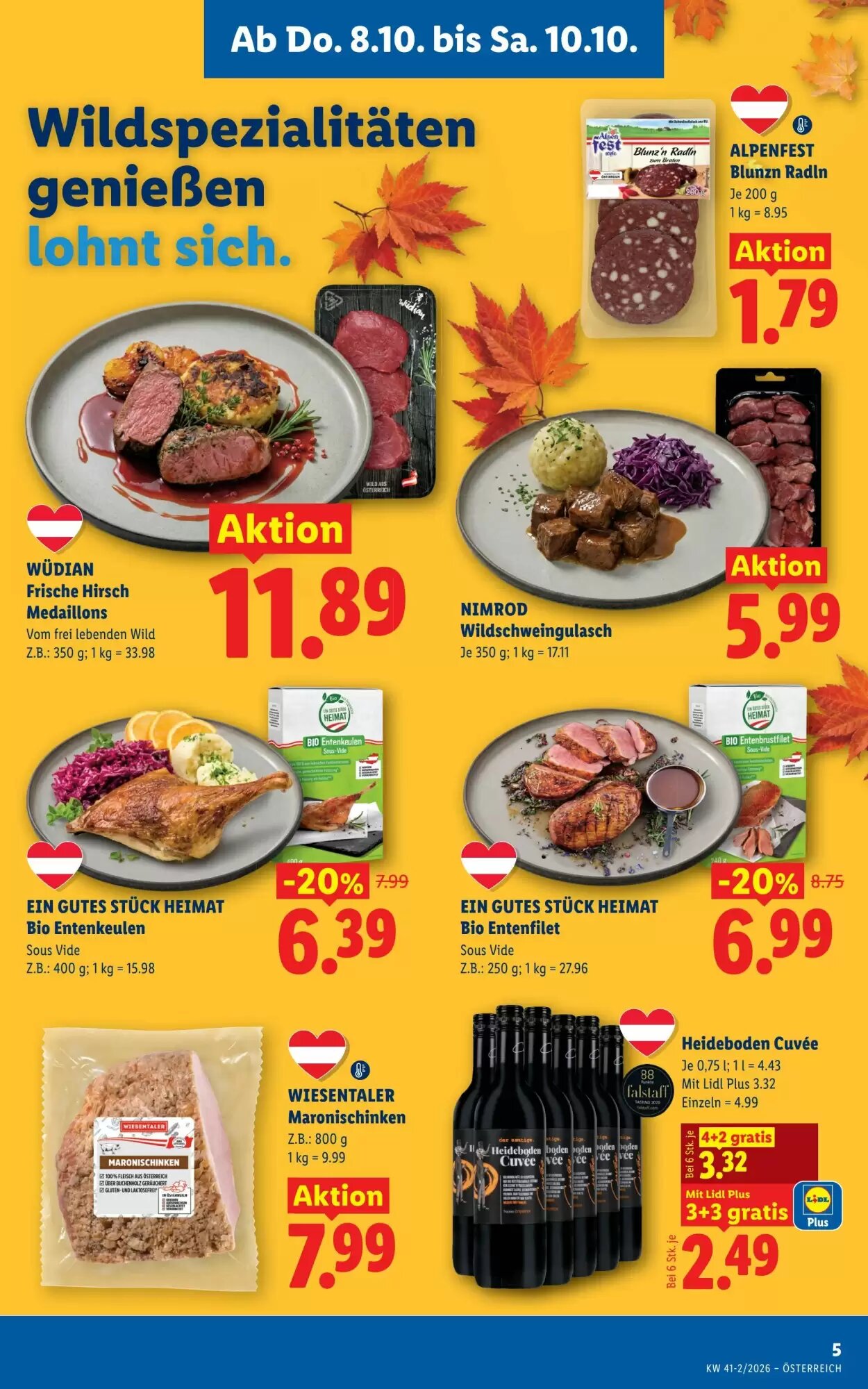 Lidl Flugblatt (ab 08.10.2026) - Angebote und Prospekt - Seite 7