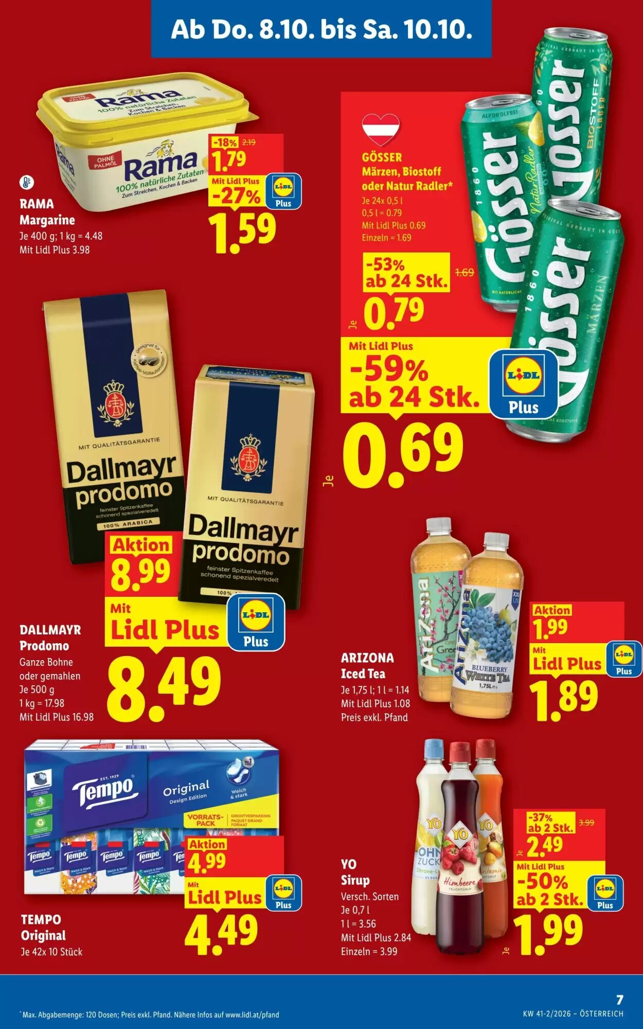 Lidl Flugblatt (ab 08.10.2026) - Angebote und Prospekt - Seite 9