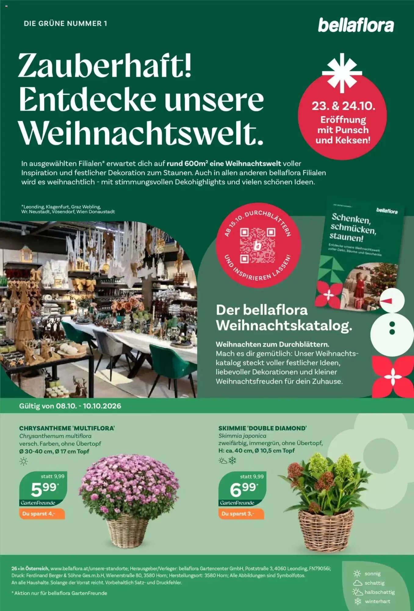 Bellaflora Flugblatt (ab 08.10.2026) - Angebote und Prospekt - Seite 8