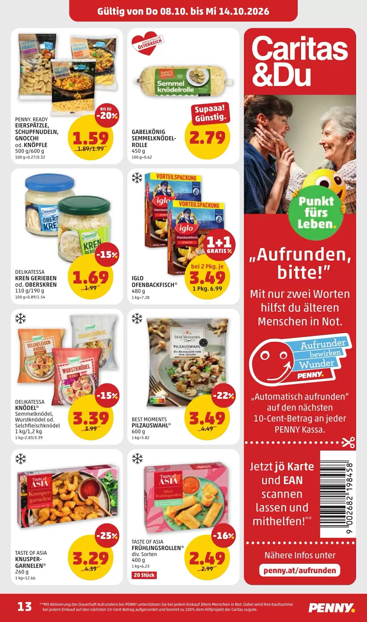 PENNY Flugblatt (ab 08.10.2026) - Angebote und Prospekt - Seite 13