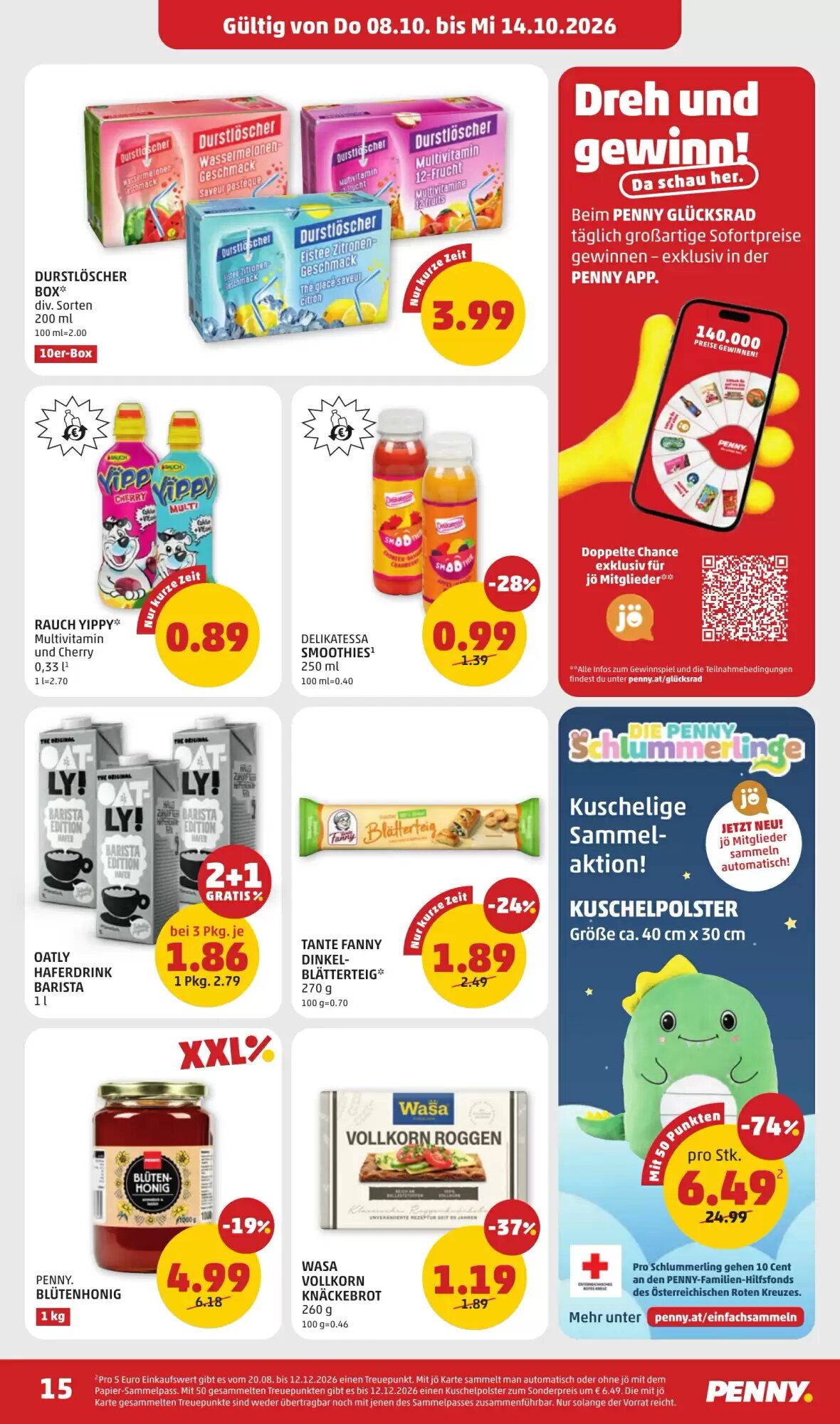 PENNY Flugblatt (ab 08.10.2026) - Angebote und Prospekt - Seite 15