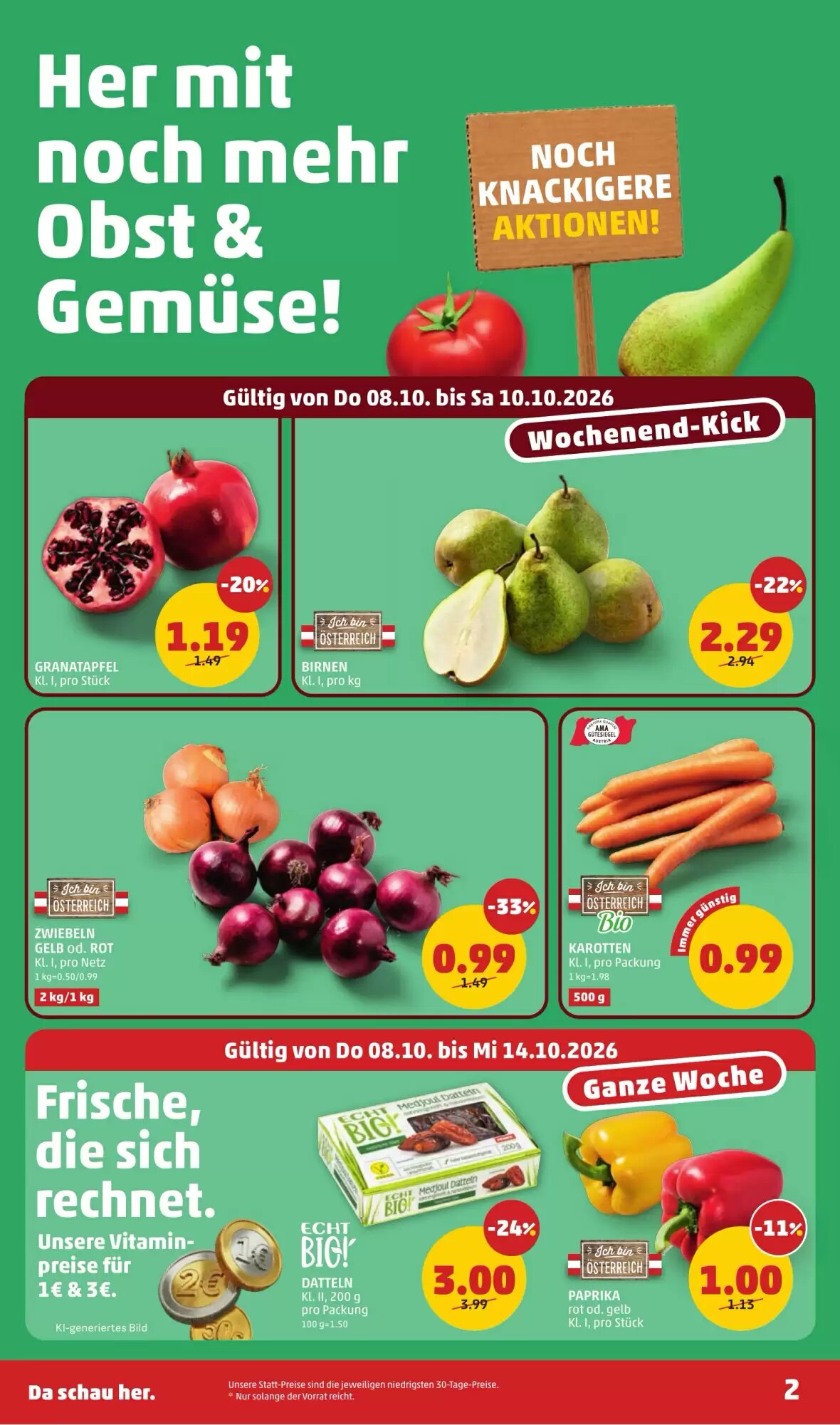 PENNY Flugblatt (ab 08.10.2026) - Angebote und Prospekt - Seite 2