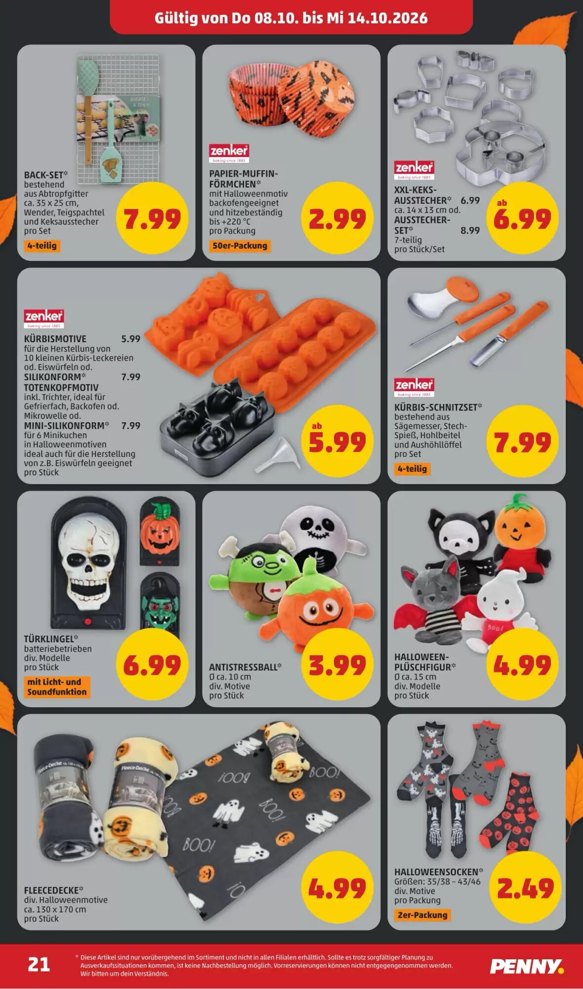 PENNY Flugblatt (ab 08.10.2026) - Angebote und Prospekt - Seite 21