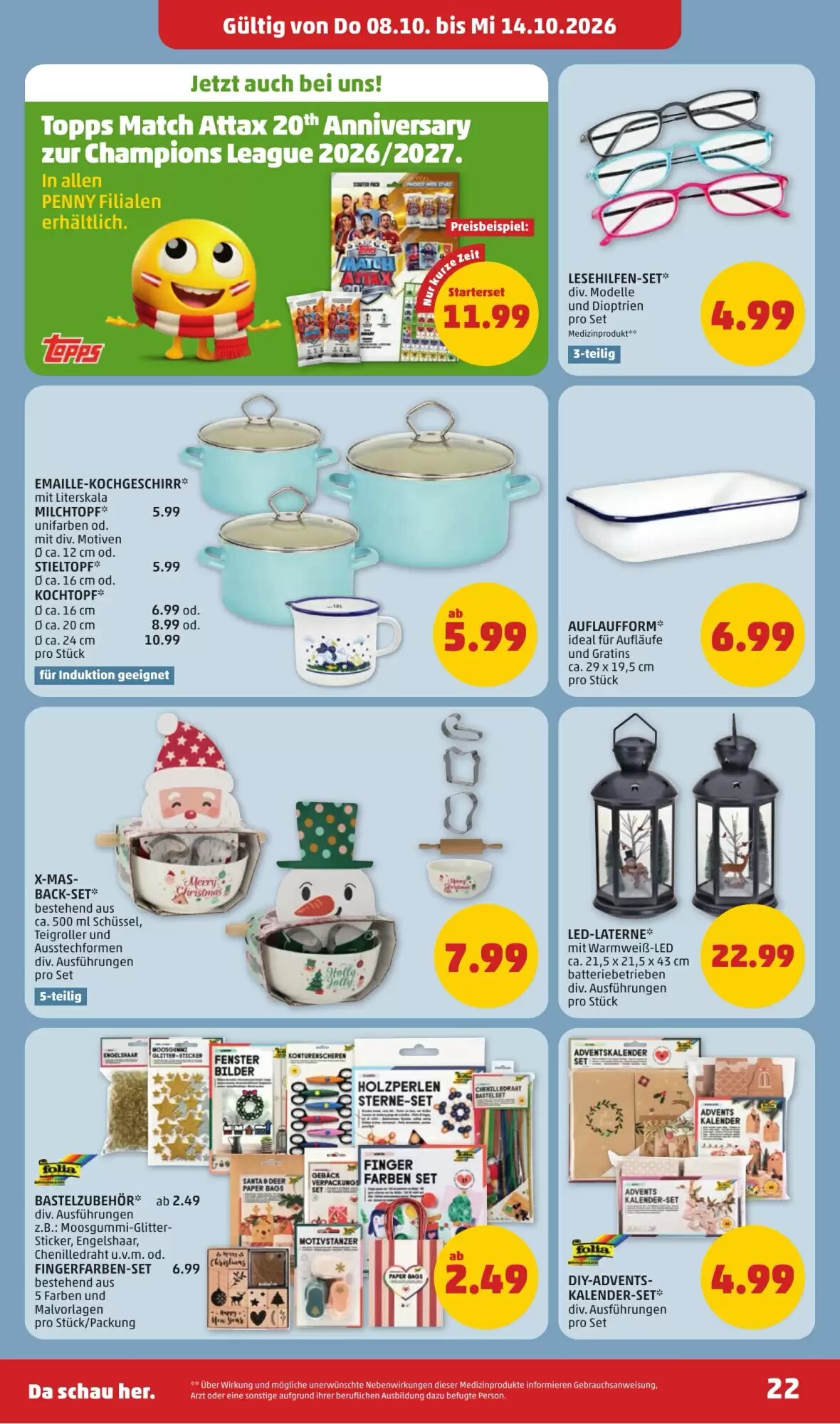 PENNY Flugblatt (ab 08.10.2026) - Angebote und Prospekt - Seite 22