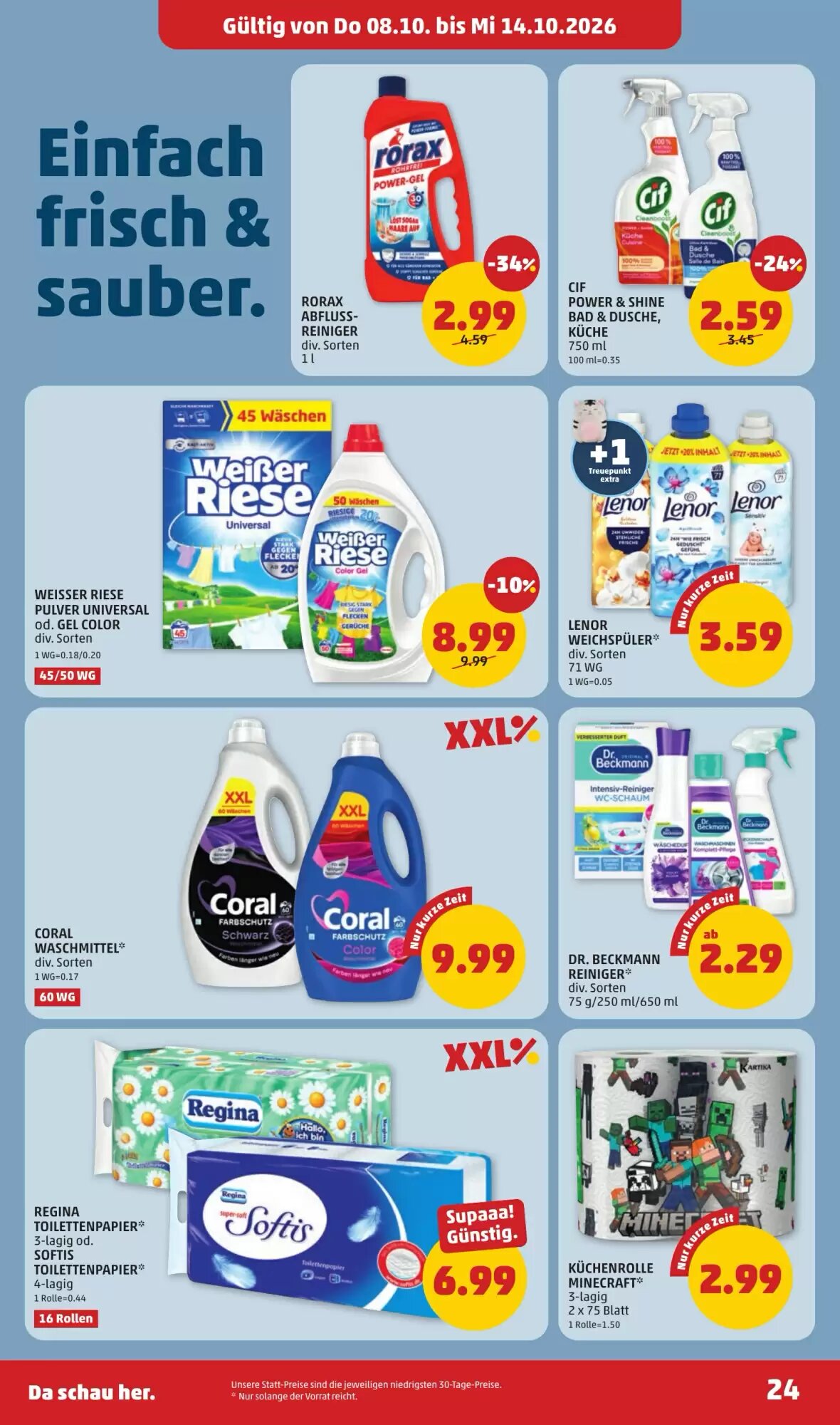 PENNY Flugblatt (ab 08.10.2026) - Angebote und Prospekt - Seite 24