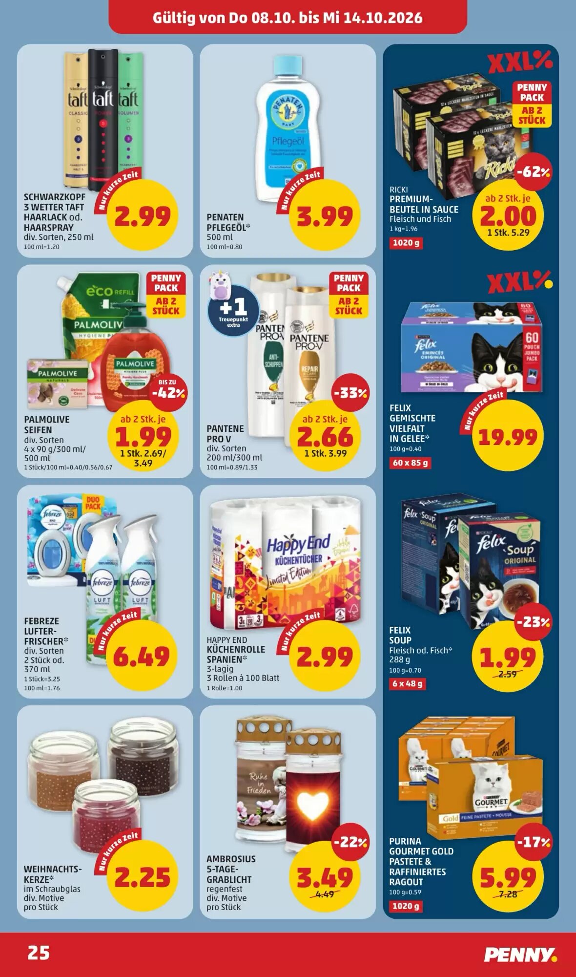 PENNY Flugblatt (ab 08.10.2026) - Angebote und Prospekt - Seite 25