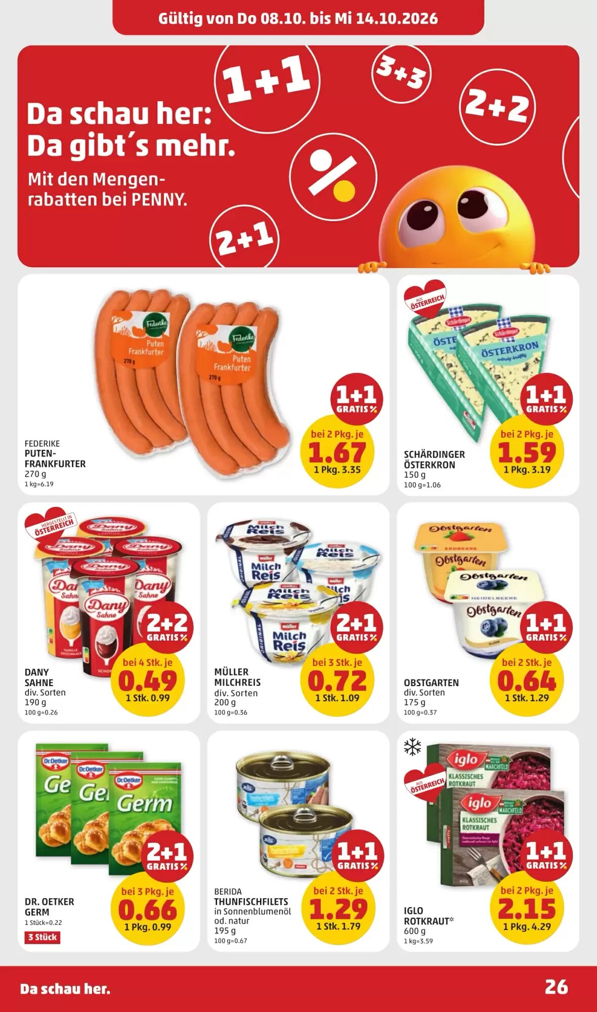 PENNY Flugblatt (ab 08.10.2026) - Angebote und Prospekt - Seite 26