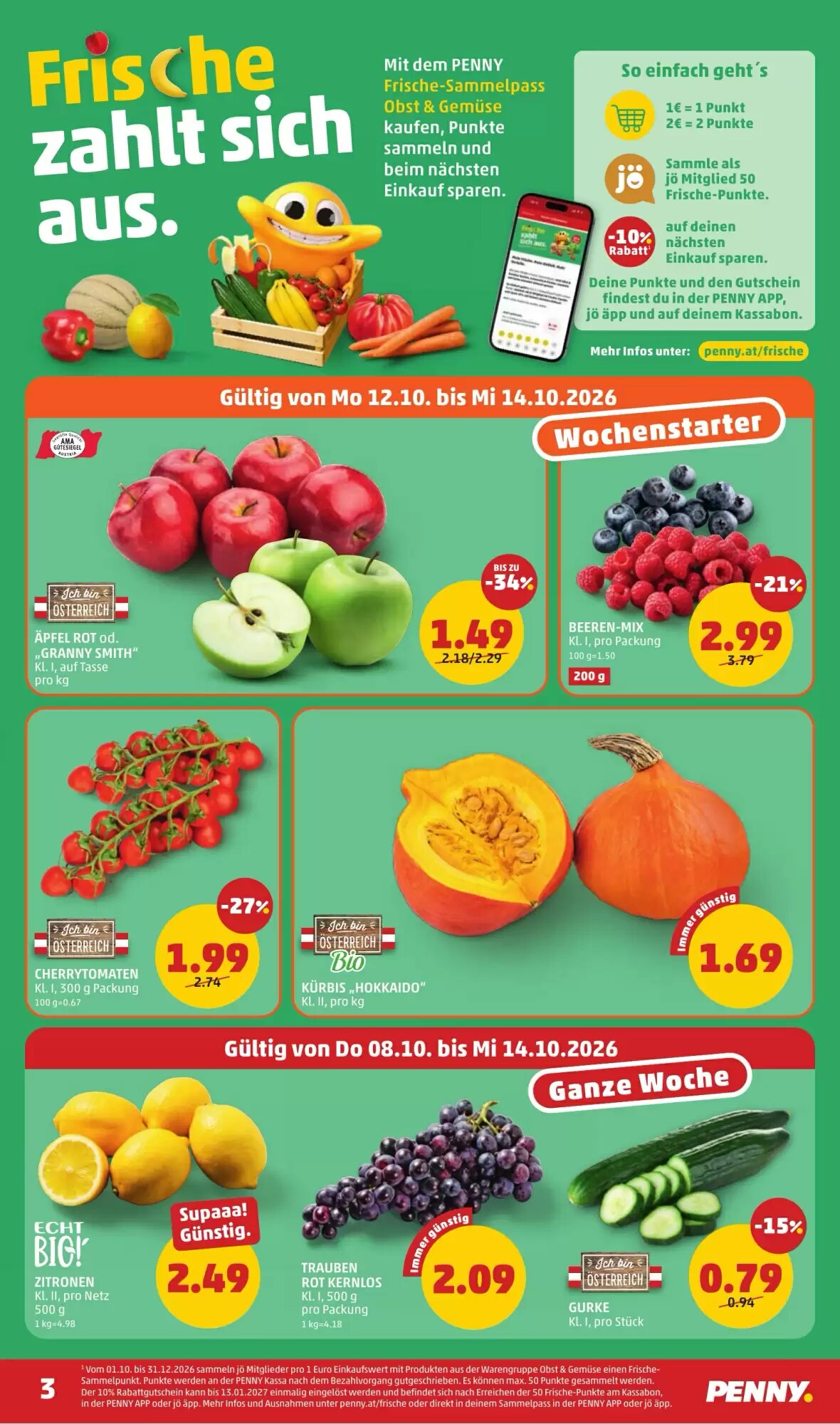 PENNY Flugblatt (ab 08.10.2026) - Angebote und Prospekt - Seite 3