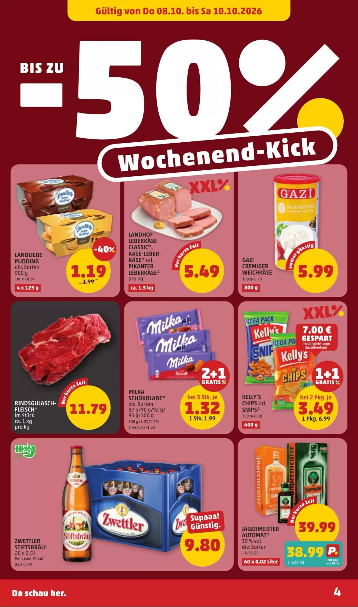 PENNY Flugblatt (ab 08.10.2026) - Angebote und Prospekt - Seite 4