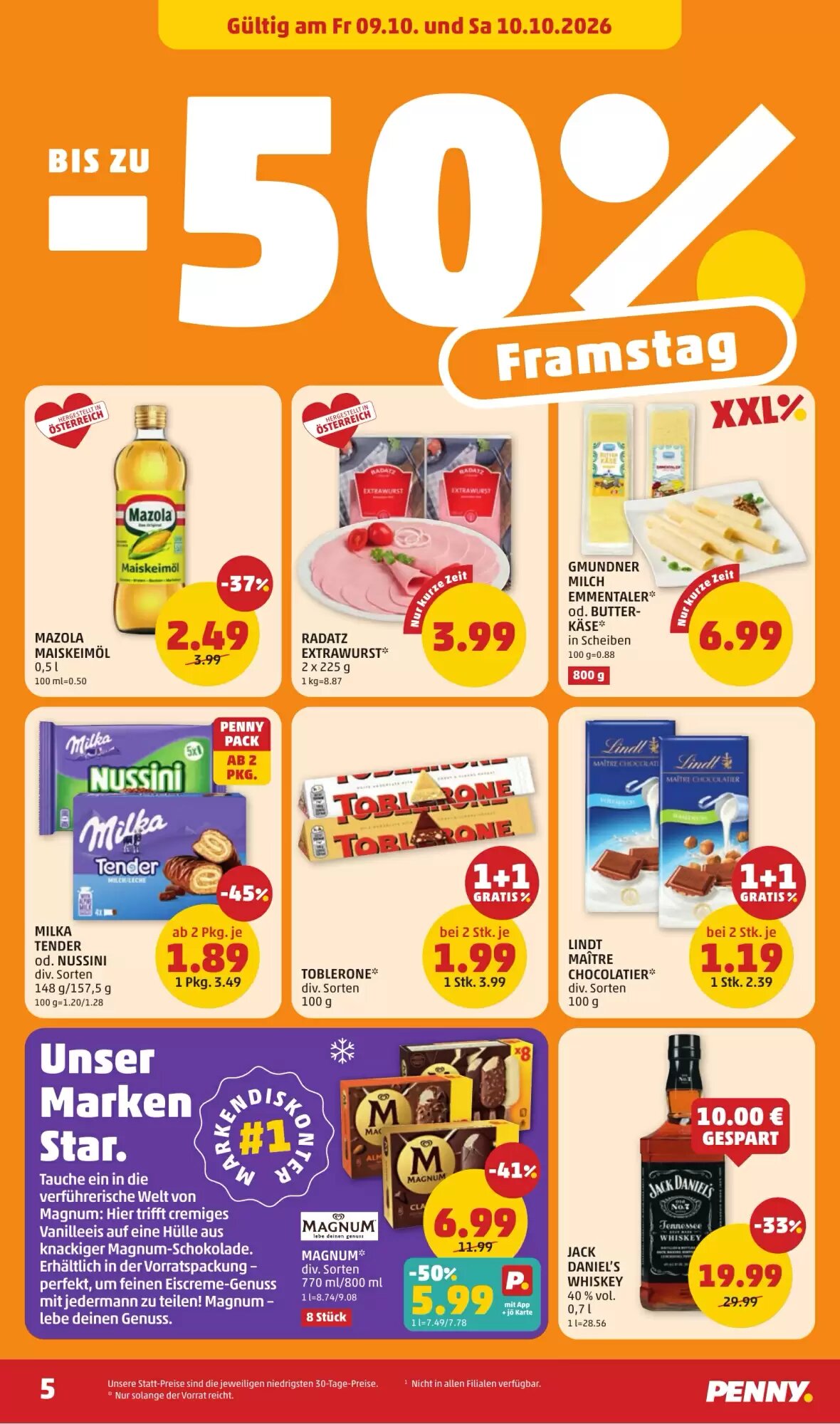 PENNY Flugblatt (ab 08.10.2026) - Angebote und Prospekt - Seite 5