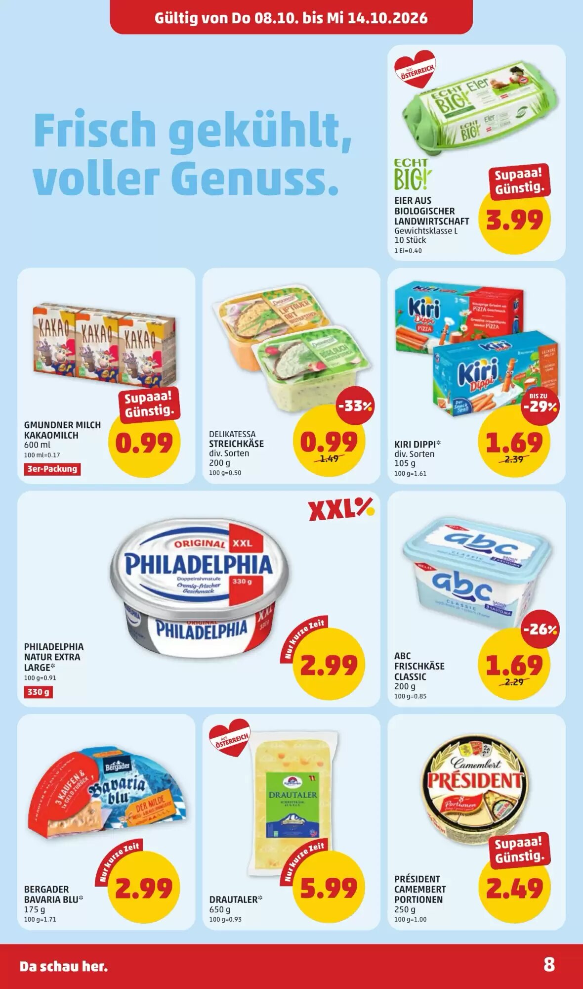 PENNY Flugblatt (ab 08.10.2026) - Angebote und Prospekt - Seite 8